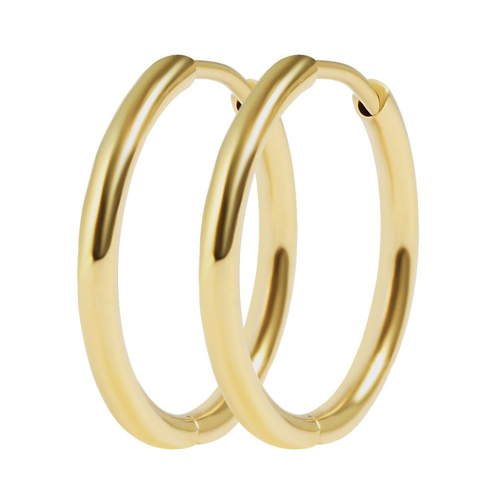 Adelia´s Klappcreolen "Damen Ohrringe – Klappcreole aus Edelstahl" Ein klei günstig online kaufen