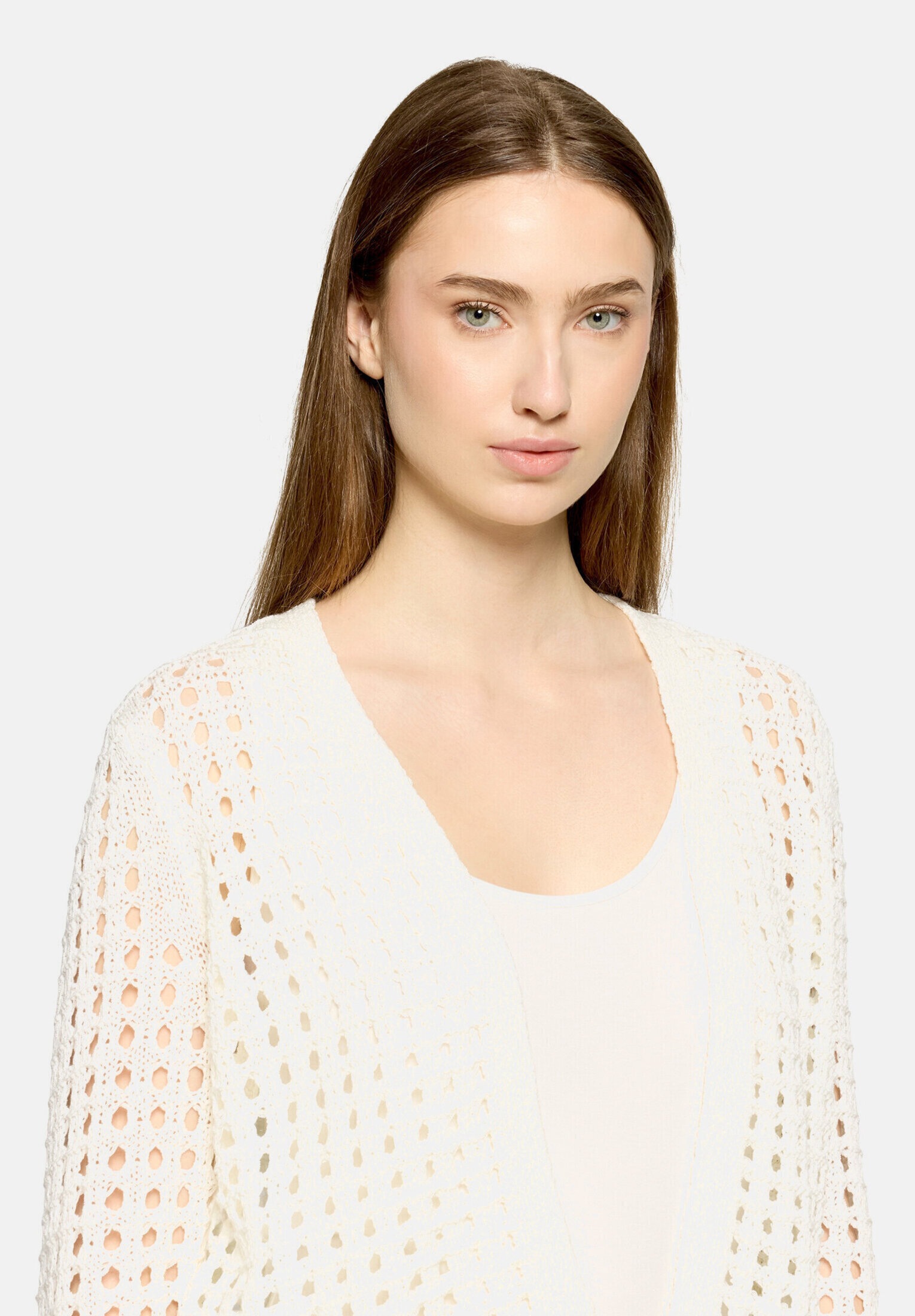 Betty Barclay Strickjacke »Damen mit Effektgarn« 1 tlg.