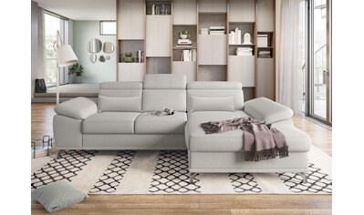 sit&more Ecksofa, mit Sitztiefen- und Armteilverstellung sowie Federkern, wahlweise... kaufen sit&more Ecksofa, mit Sitztiefen- und Armteilverstellung sowie Federkern, wahlweise... kaufen