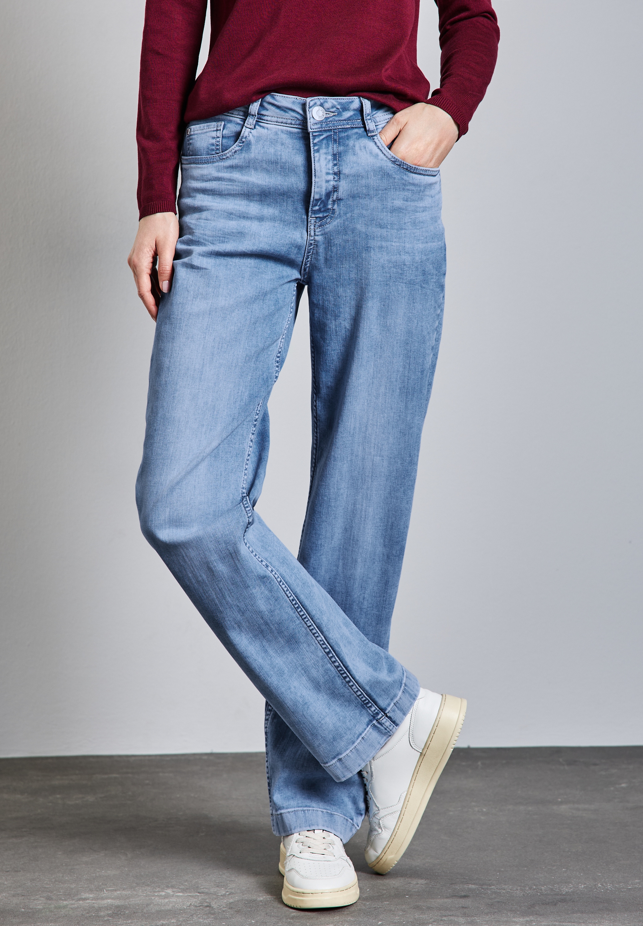 STREET ONE Comfort-fit-Jeans, aus Baumwolle mit Stretchanteil