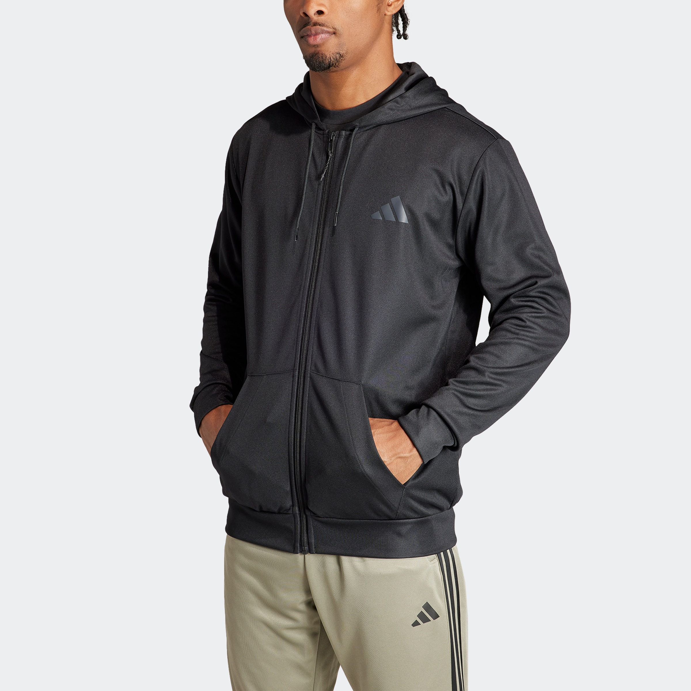 adidas Performance Kapuzensweatjacke "TR ESS SEA FZ H"