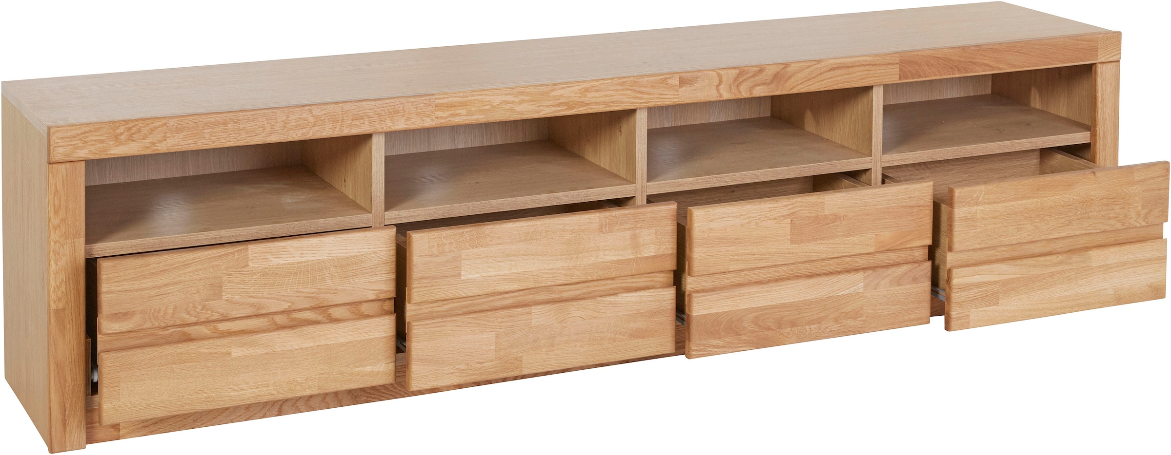 Home affaire Lowboard »Silkeborg«, schöne grifflose Optik,Breite 180 cm