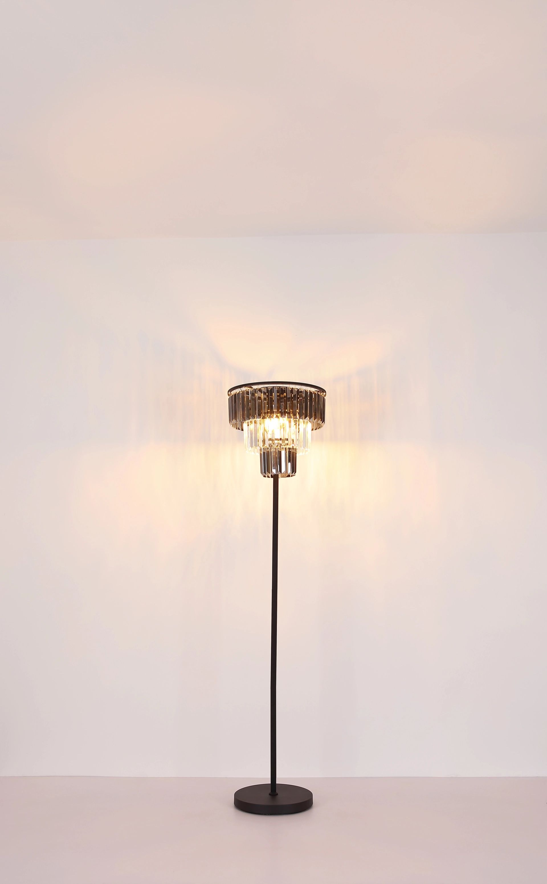 GLOBO LIGHTING Deckenleuchte »NAXIS« E27 1 Stk. Kristalllampe, Glaskristalle, Design Leuchte, Deckenlampe