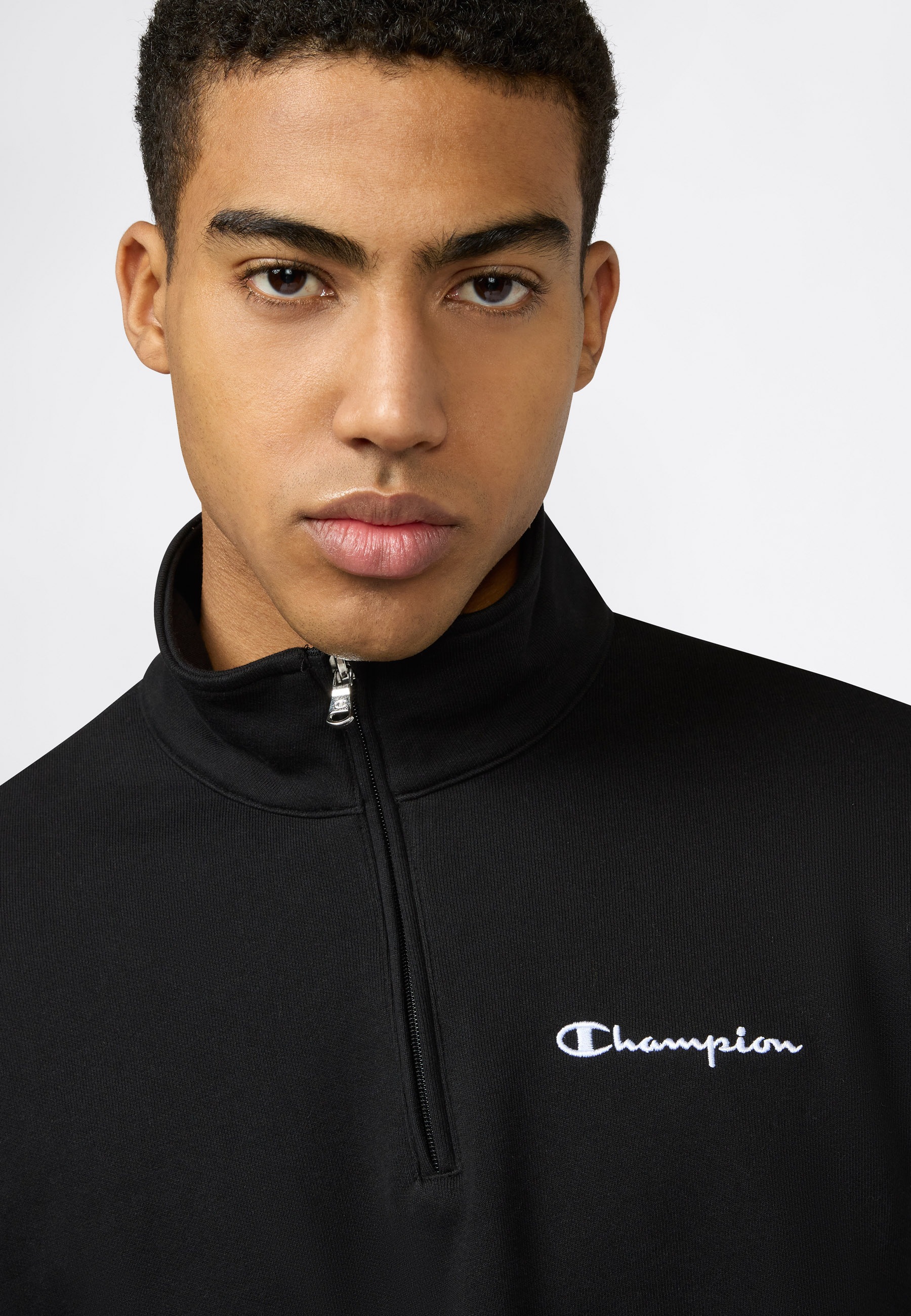Thumbnail - Champion Sweatshirt "ICONS CONTRAST Terry Half Zip Sweatshirt", sportlicher Schnitt, Halb-Zip-Verschluss