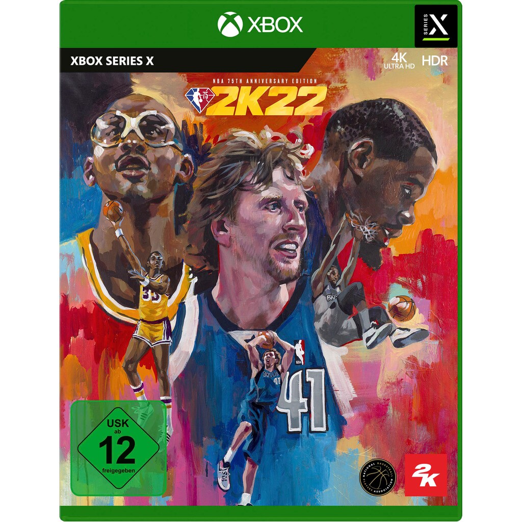 2K Sports Spielesoftware »NBA 2K22 - 75th Anniversary Edition«, Xbox Series X
