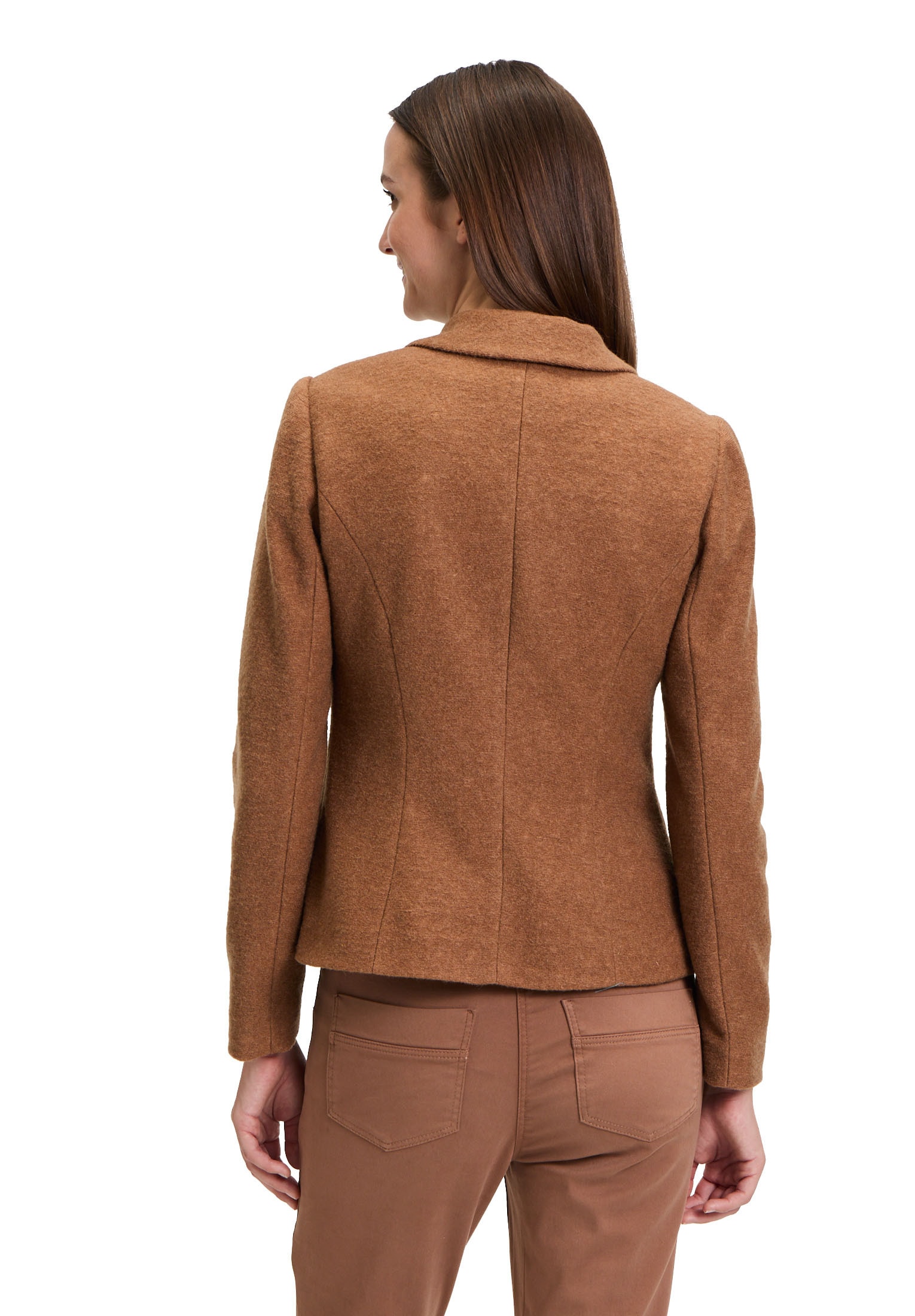 Betty Barclay Kurzblazer »Betty Barclay Wollblazer mit aufgesetzten Taschen«, Material