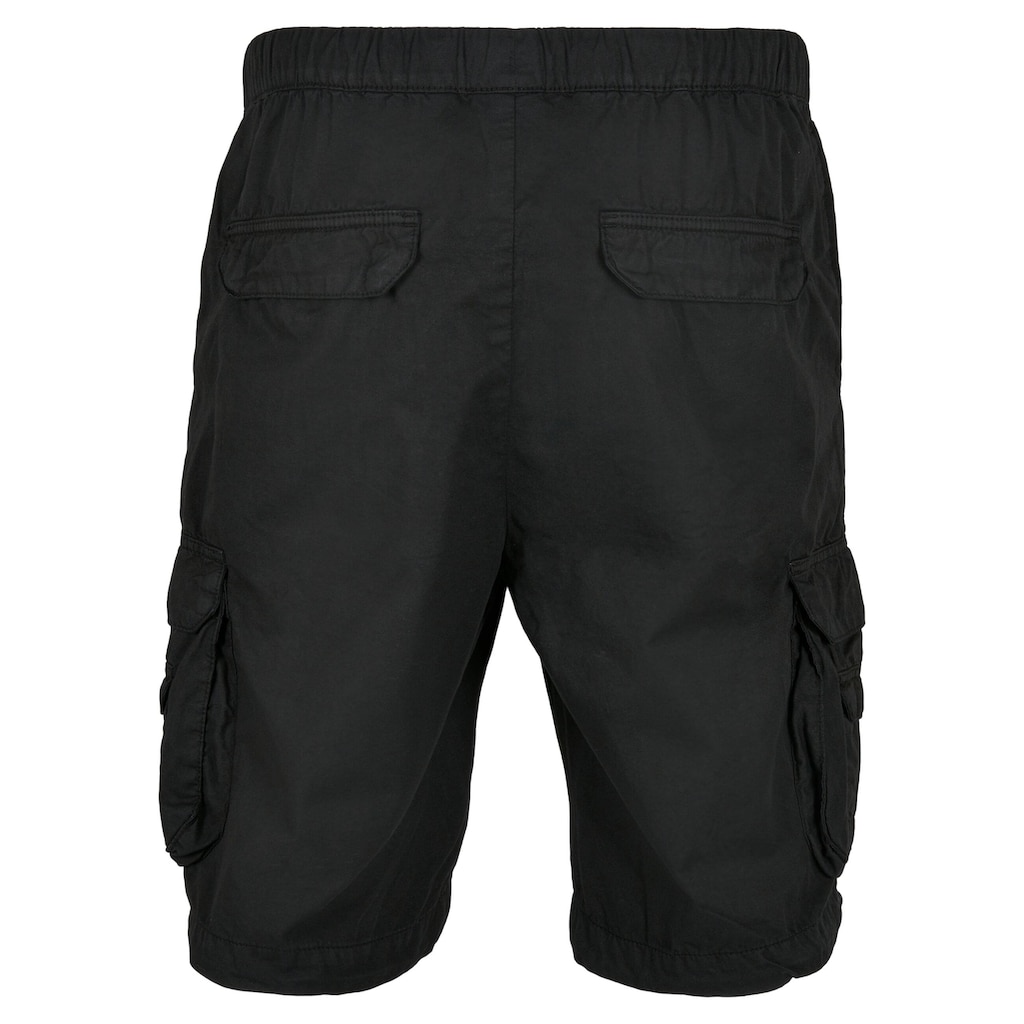 URBAN CLASSICS Stoffhose »Herren Double Pocket Cargo Shorts«, (1 tlg.)