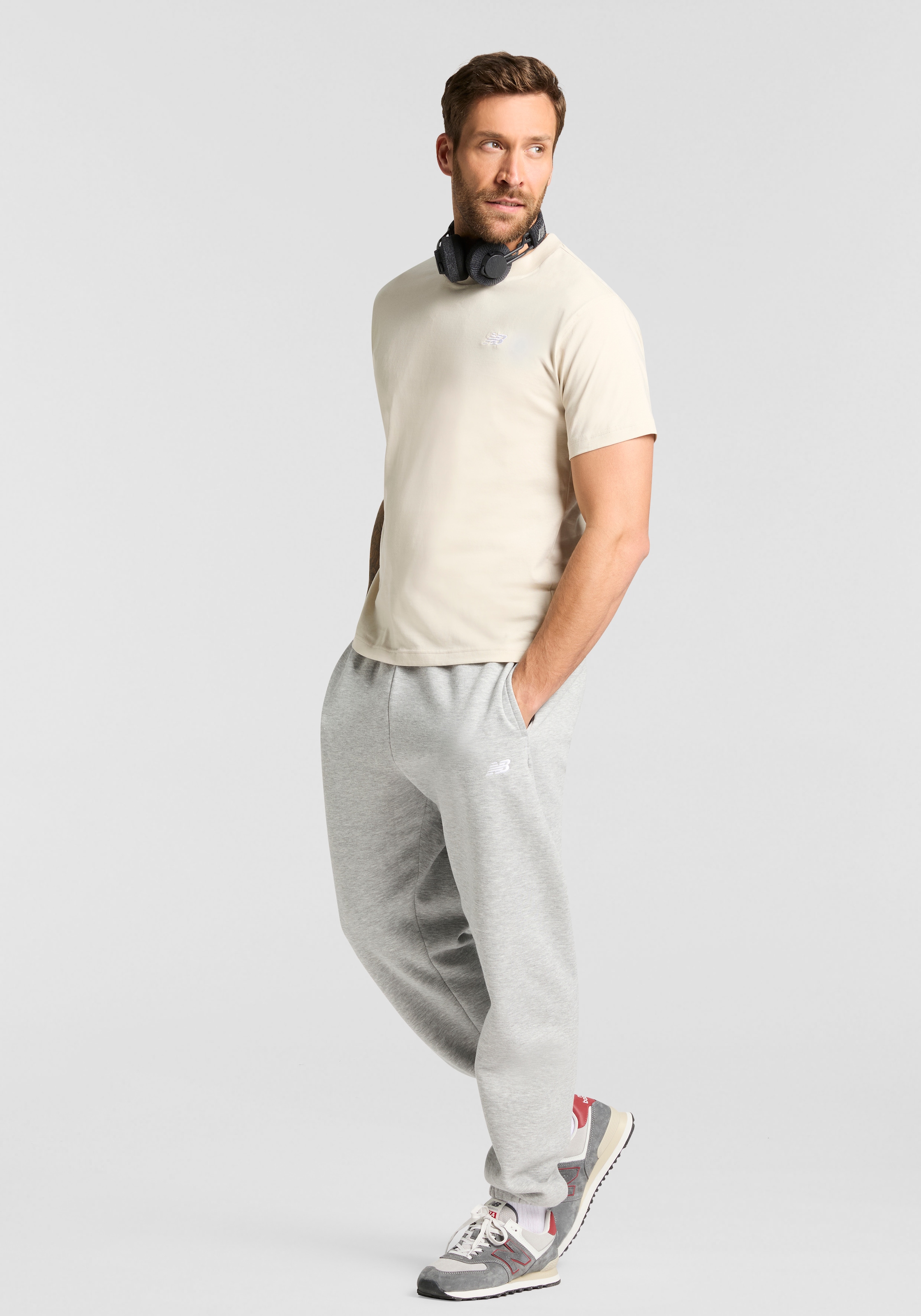 New Balance T-Shirt »SPORT ESSENTIALS COTTON T-SHIRT« 1 tlg.