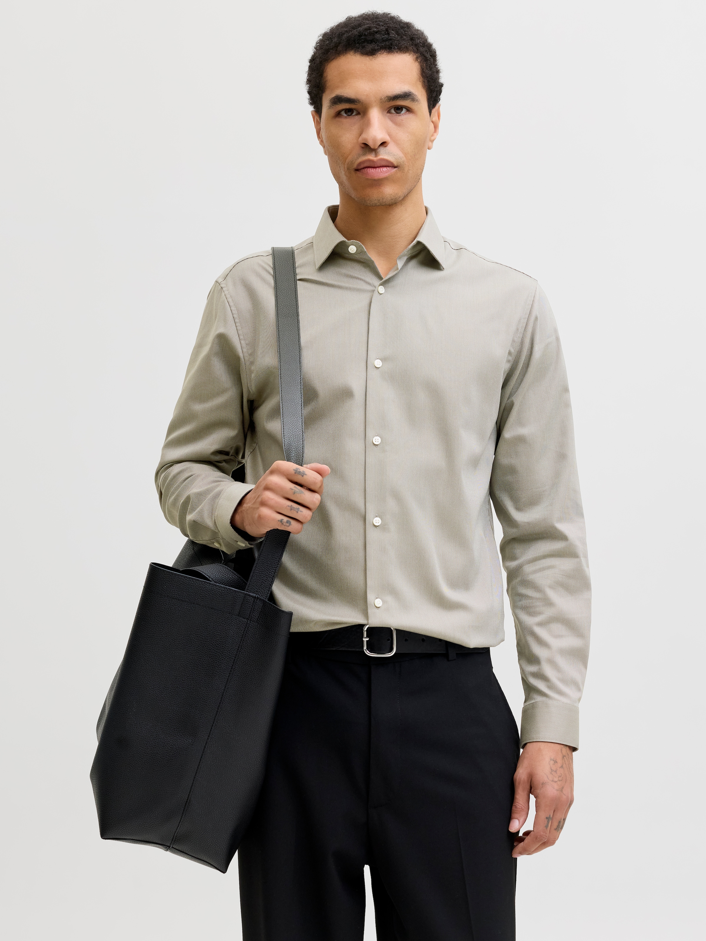 Jack & Jones Langarmhemd "JPRBLAPARKER Slim Fit Hemd, atmungsaktiv, ideal f günstig online kaufen