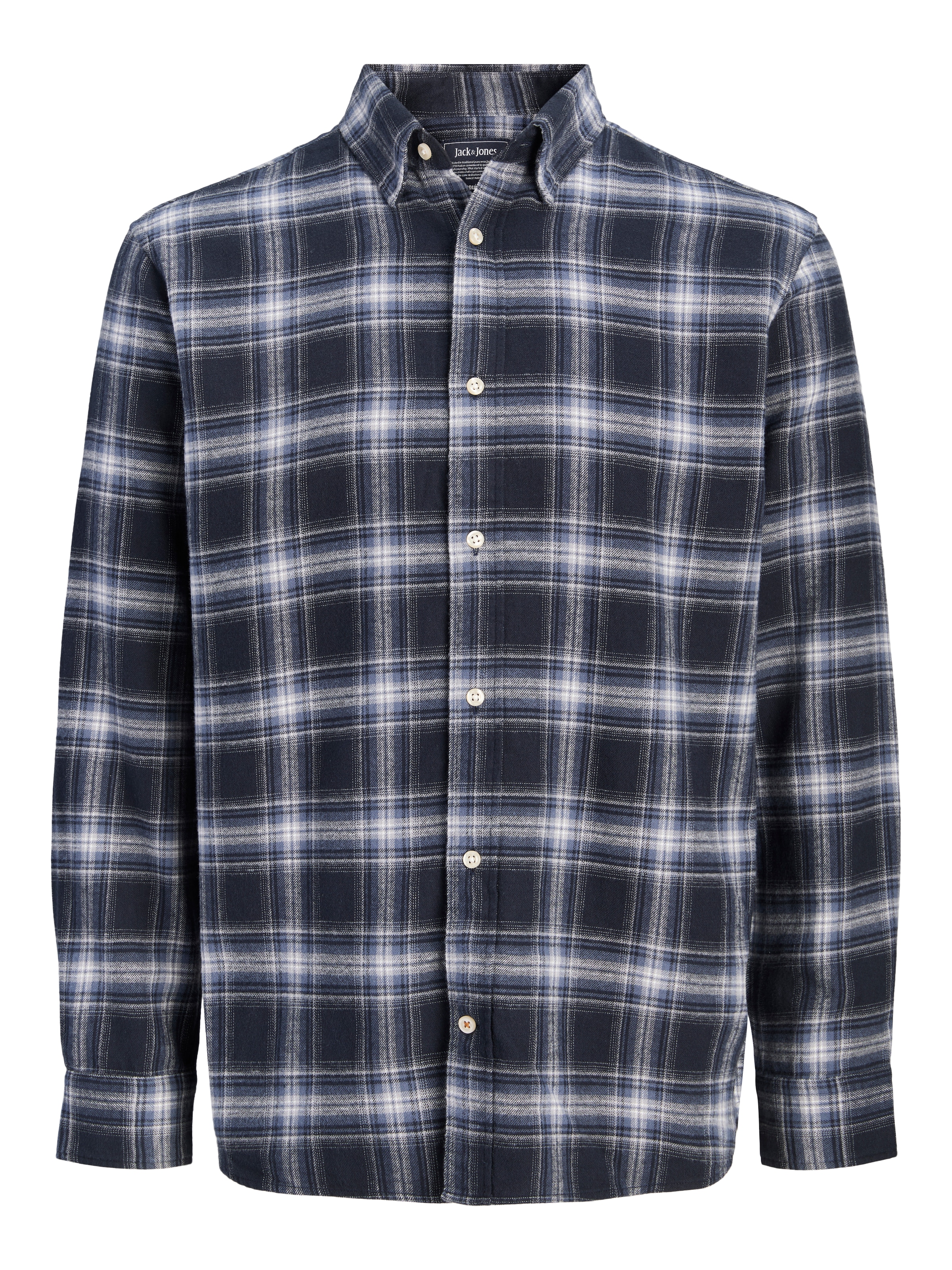 Jack & Jones PlusSize Langarmhemd »JJEFIELD CHECK SHIRT LS SN PLS« Baumwolle, relaxed fit