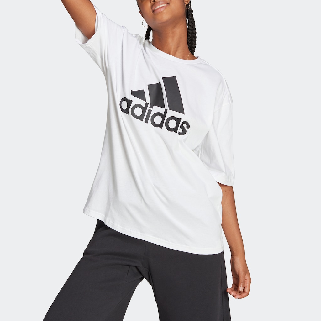 adidas Sportswear T-Shirt »ESSENTIALS BIG LOGO BOYFRIEND«