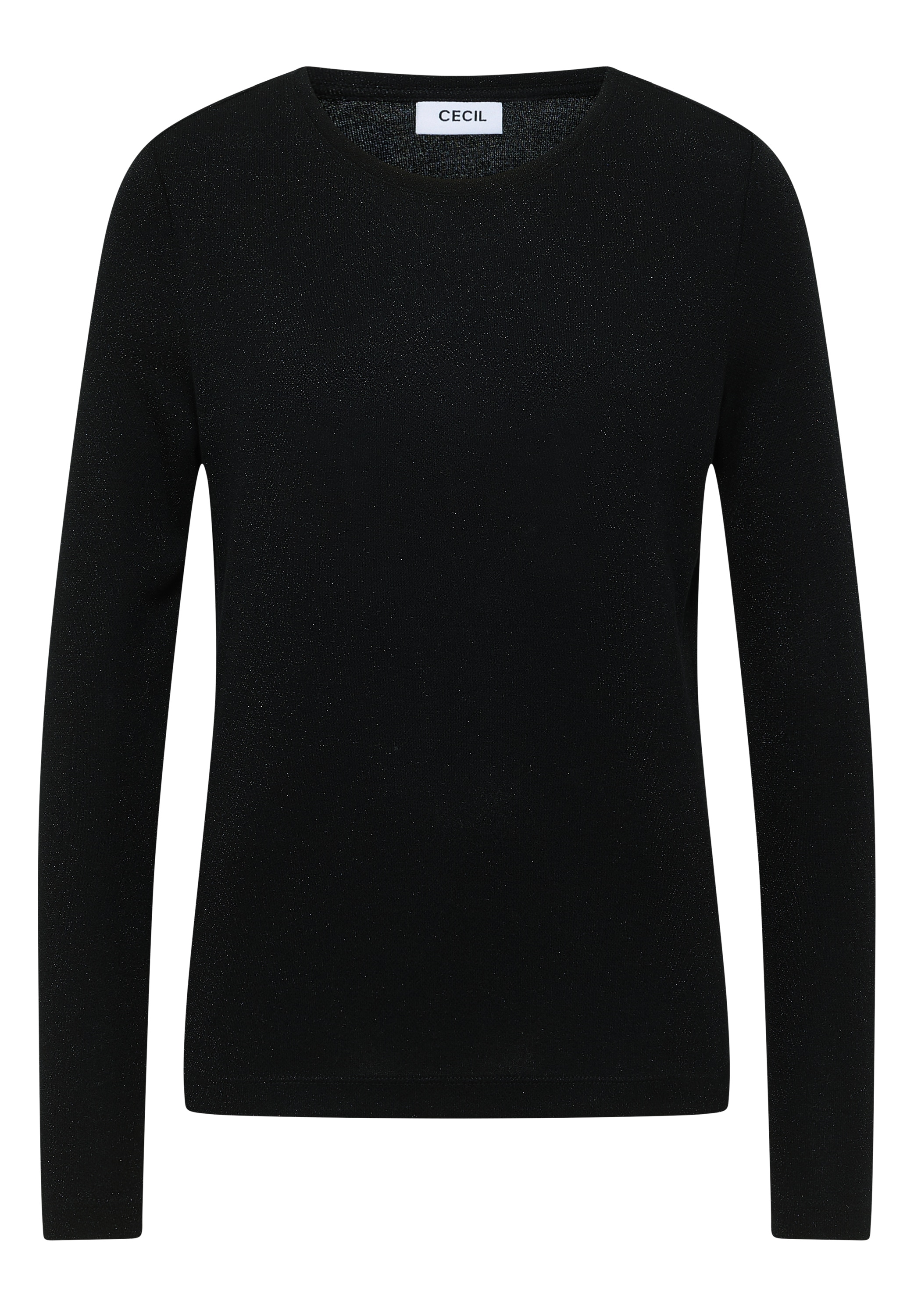 Cecil Langarmshirt im Glitzer-Look
