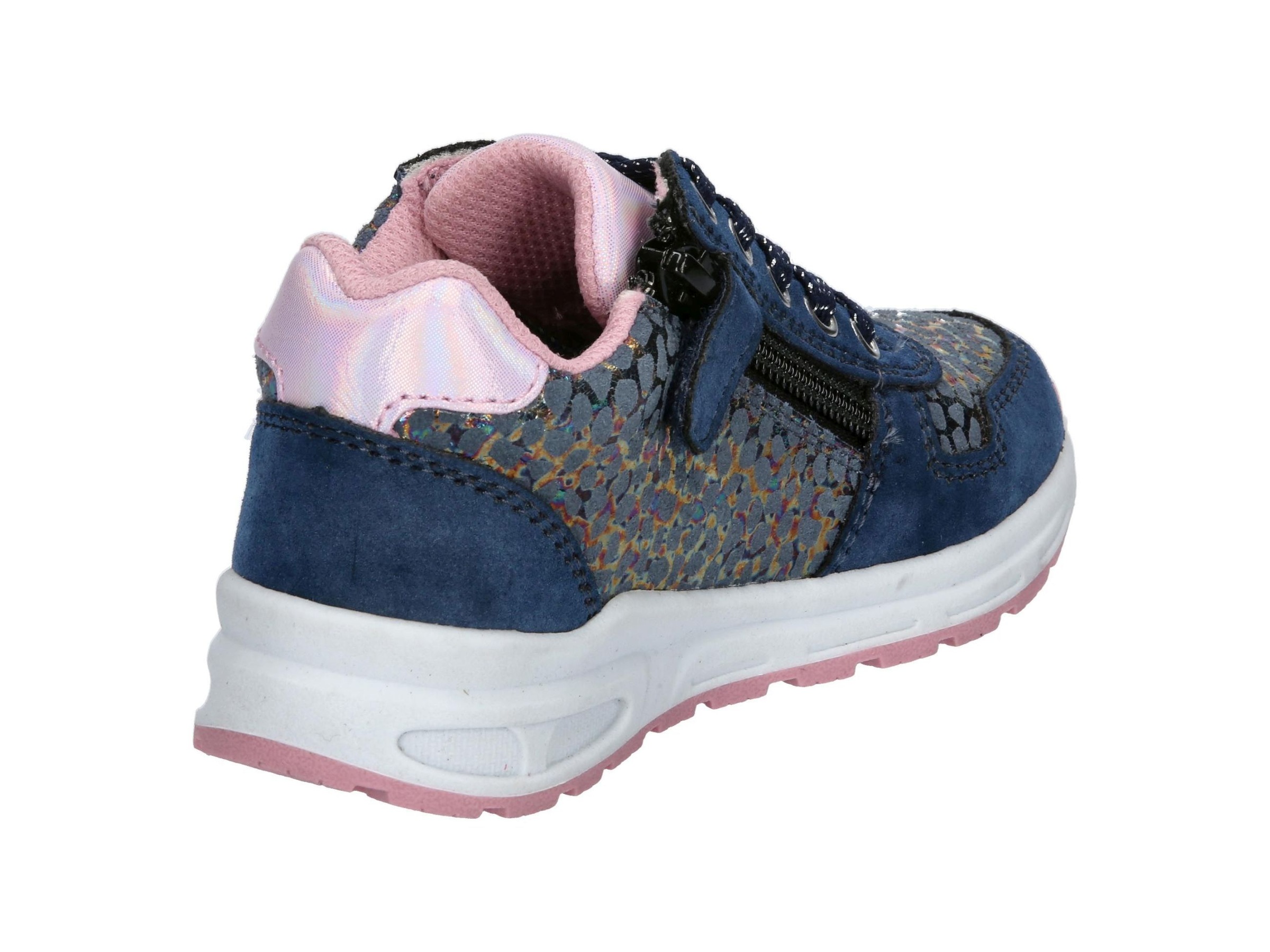 Sneaker LICO "Freizeitschuh Lea", Mädchen, Gr. 29, blau, Leder, Schuhe Sneaker 3