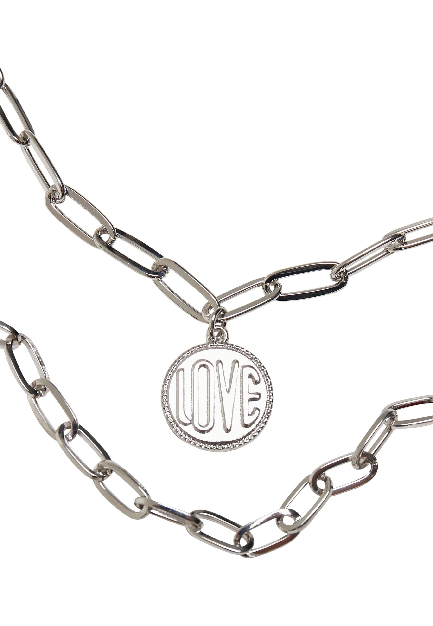 URBAN CLASSICS Halsreif »Urban Classics Damen Love Basic Necklace«