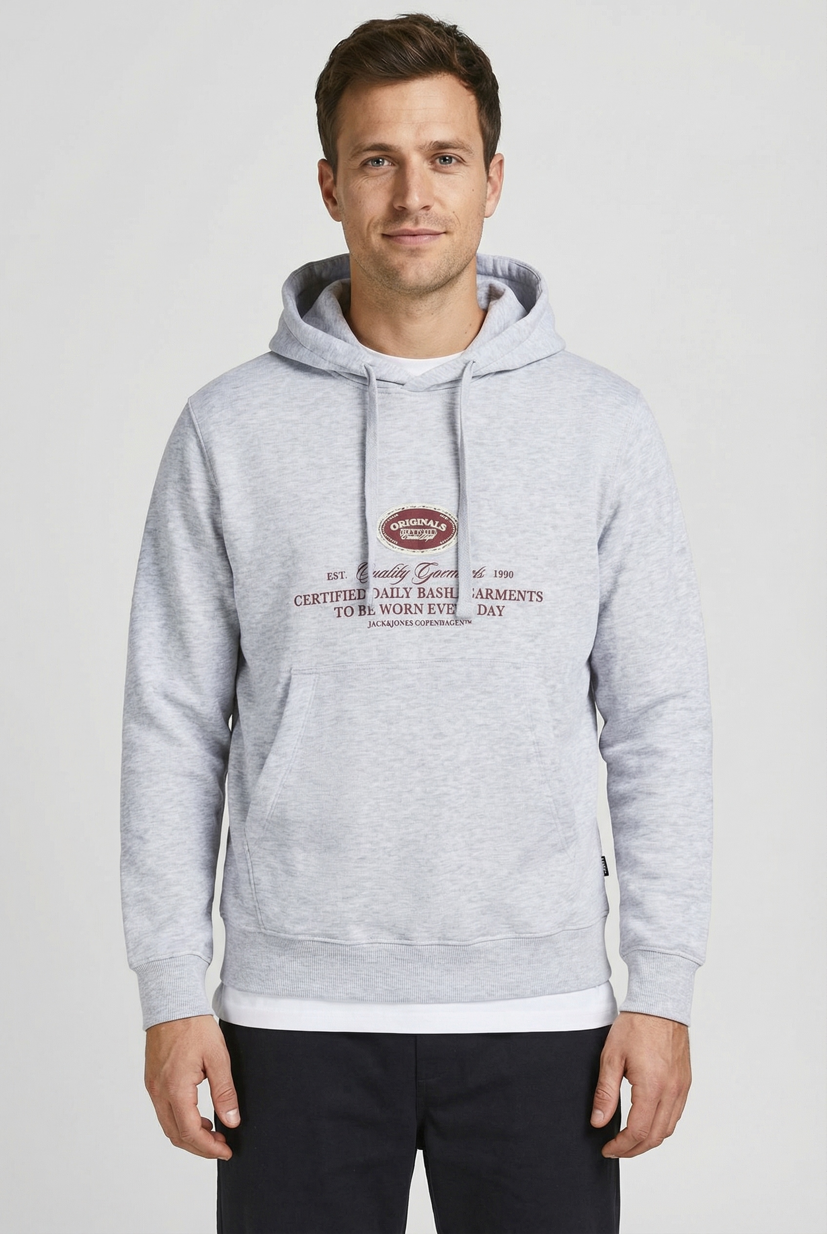 Jack & Jones Kapuzensweatshirt "JORGREENE BRANDING SWEAT HOOD CH" günstig online kaufen