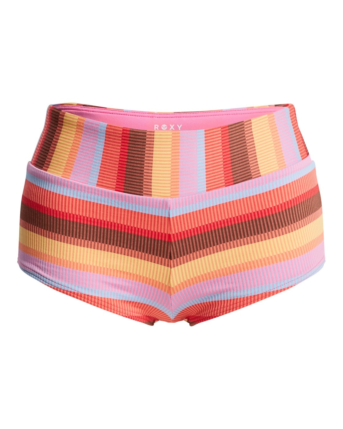 Roxy Bikini-Hose "Sunset Stripe Mid Waist Shorty" günstig online kaufen