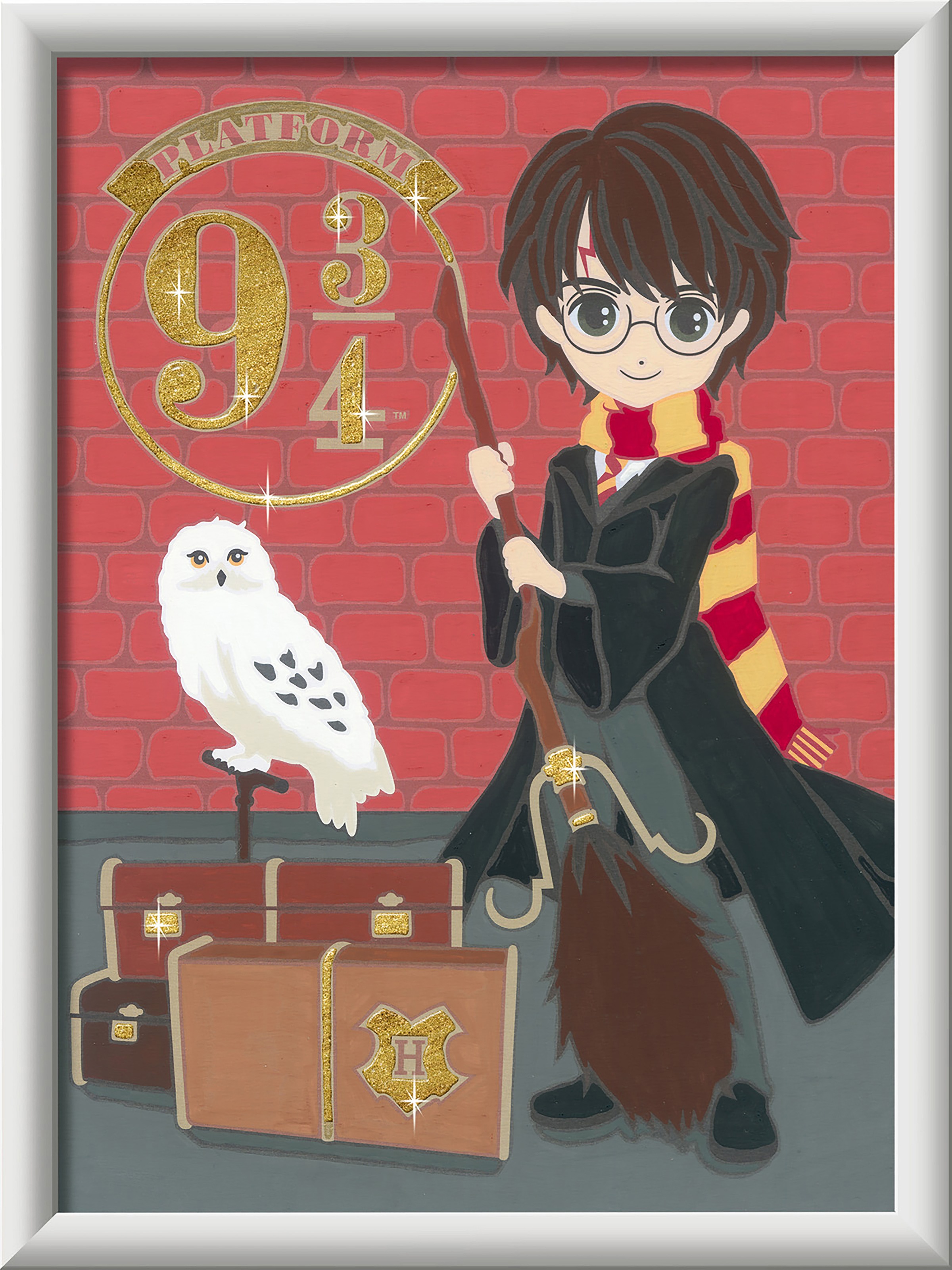 Ravensburger Malen nach Zahlen »Abfahrt nach Hogwarts«, Made in Europe
