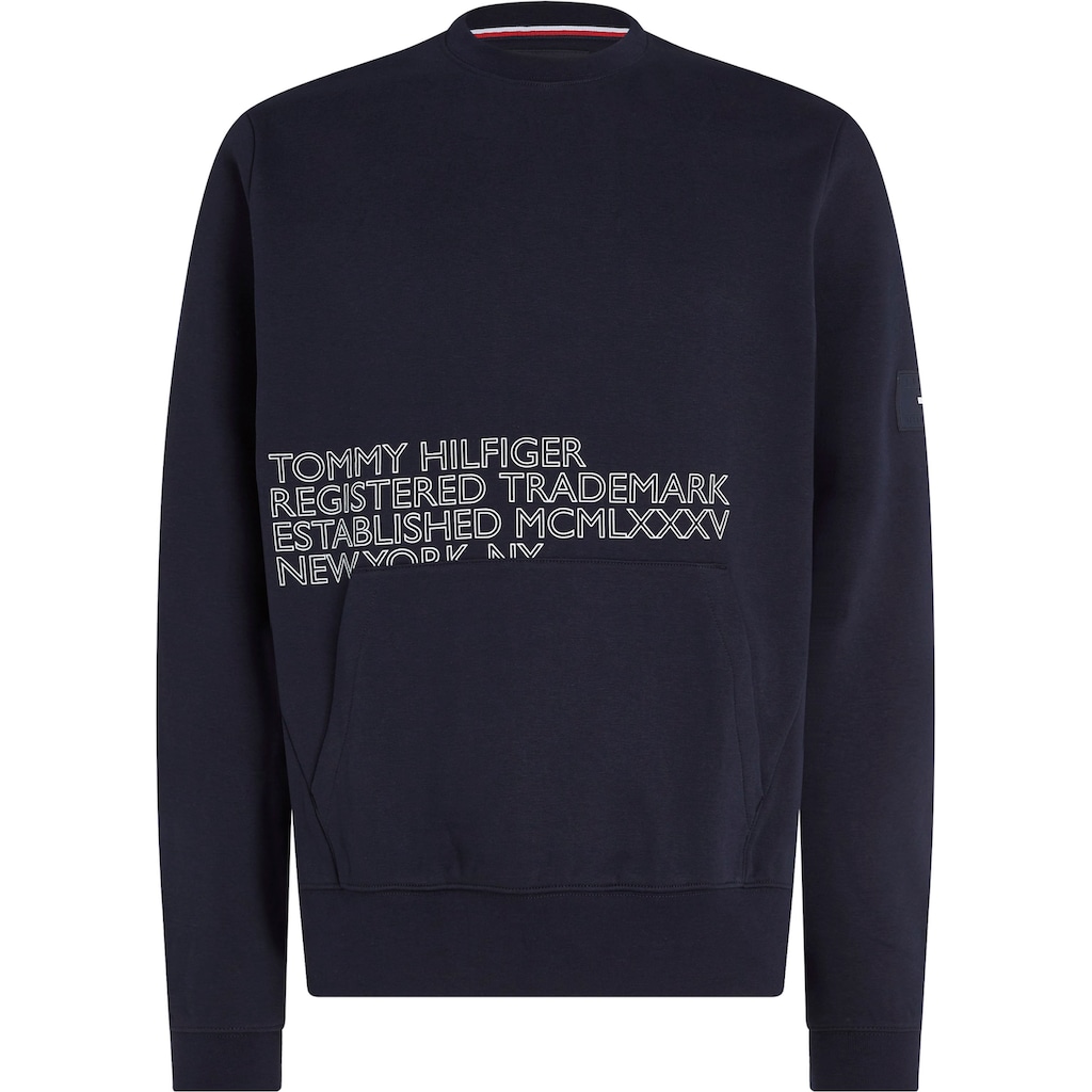 Tommy Hilfiger Sweatshirt »BADGED GRAPHIC CREWNECK«