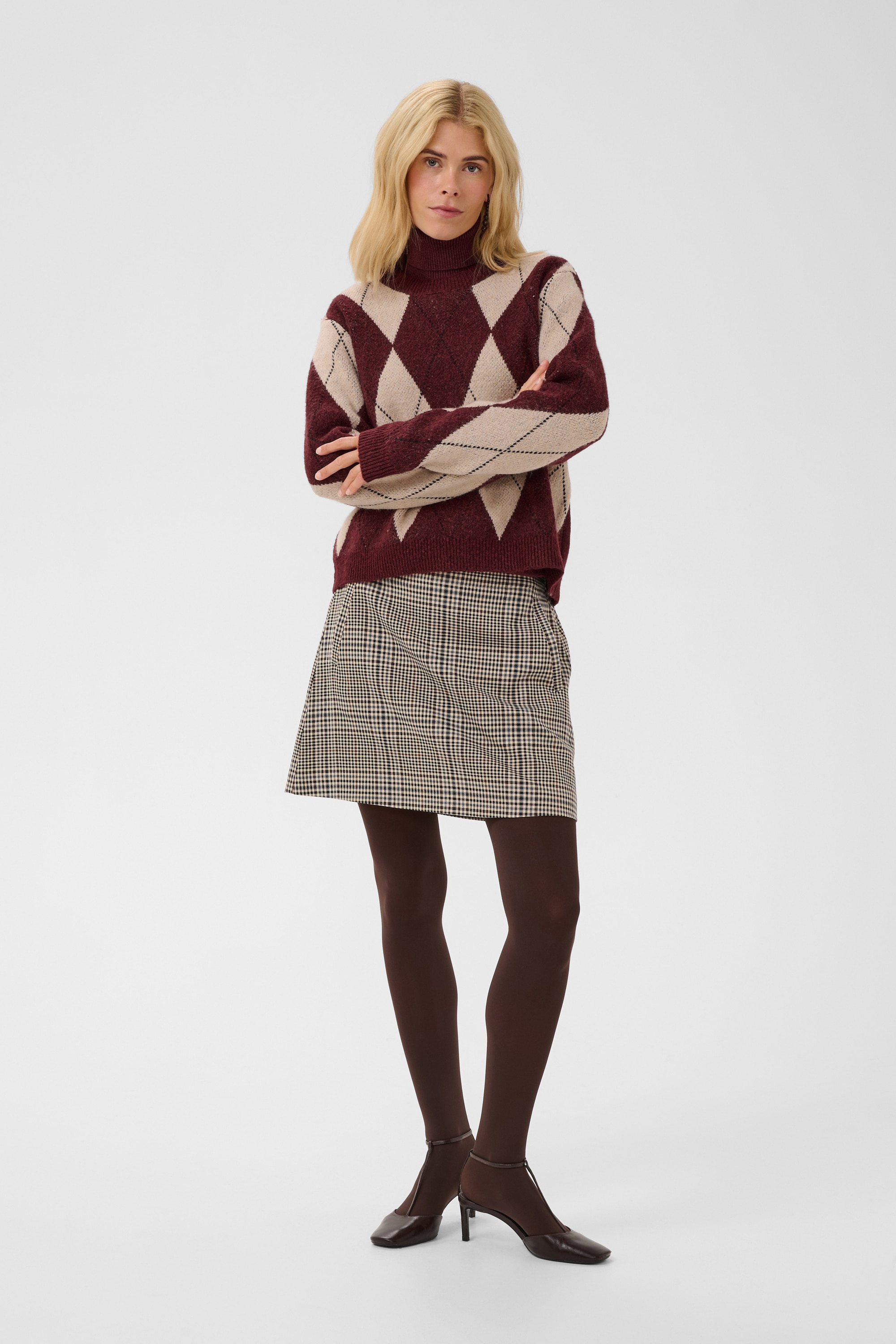 Culture Strickpullover »Damen Strickpullover CUargyle«