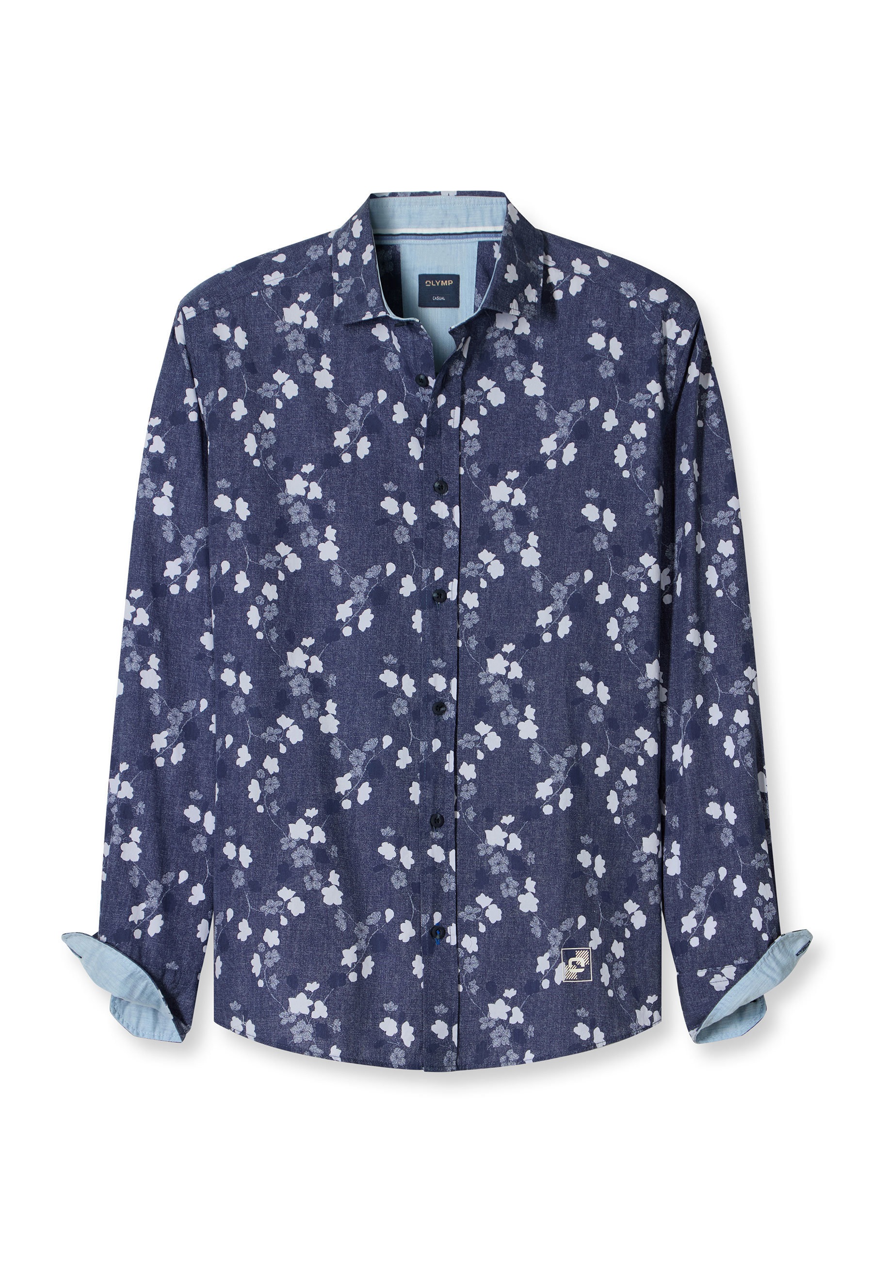 OLYMP Langarmhemd "OLYMP Casual, regular fit, Kent" günstig online kaufen