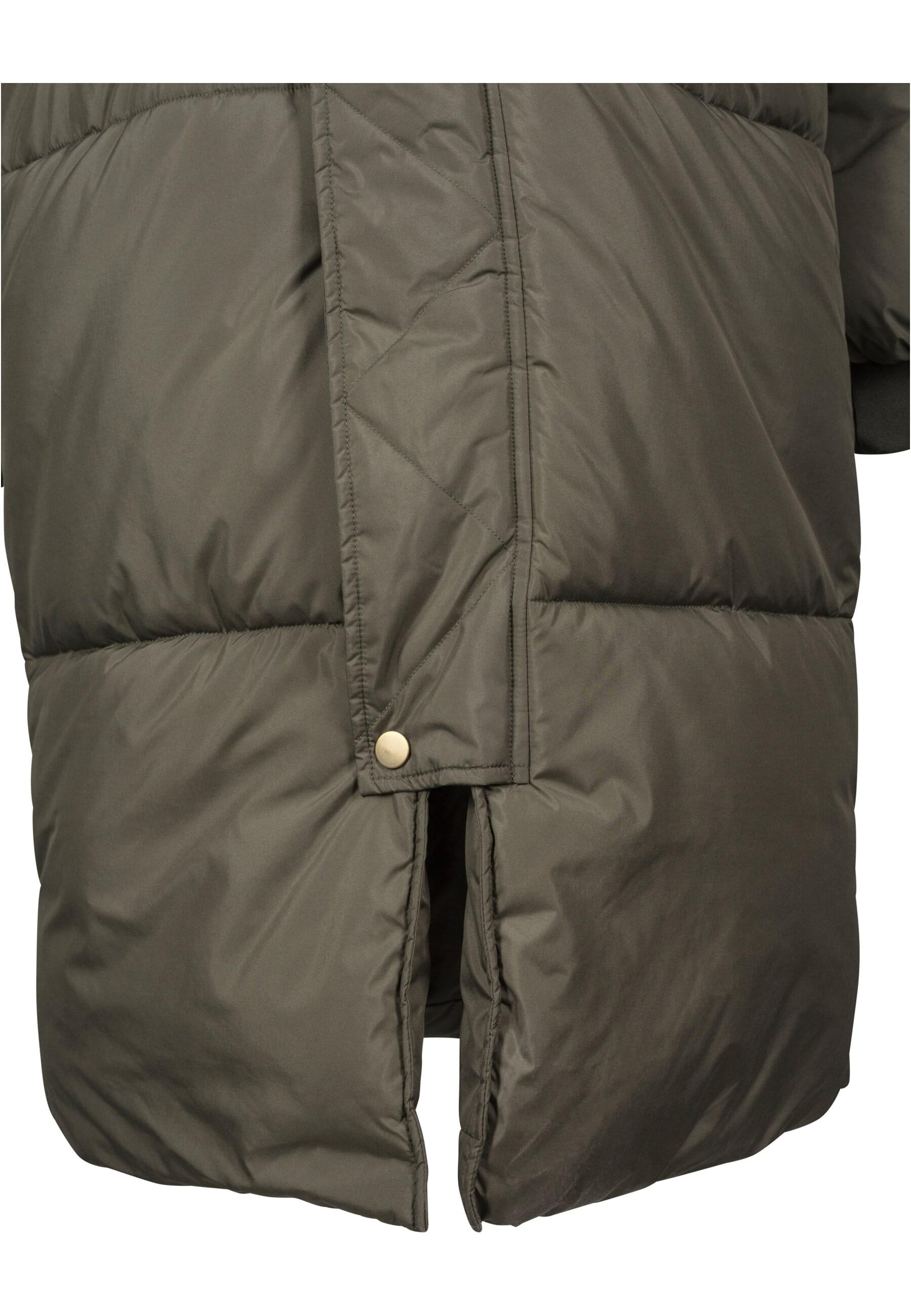 (1 »Damen für | St.), Faux BAUR Oversize CLASSICS Coat«, Puffer Winterjacke mit kaufen Fur Ladies Kapuze URBAN