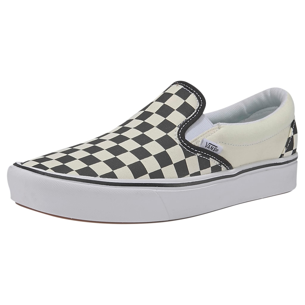 Vans Sneaker »ComfyCush Slip-On Checkerboard«, aus textilem Canvas-Material