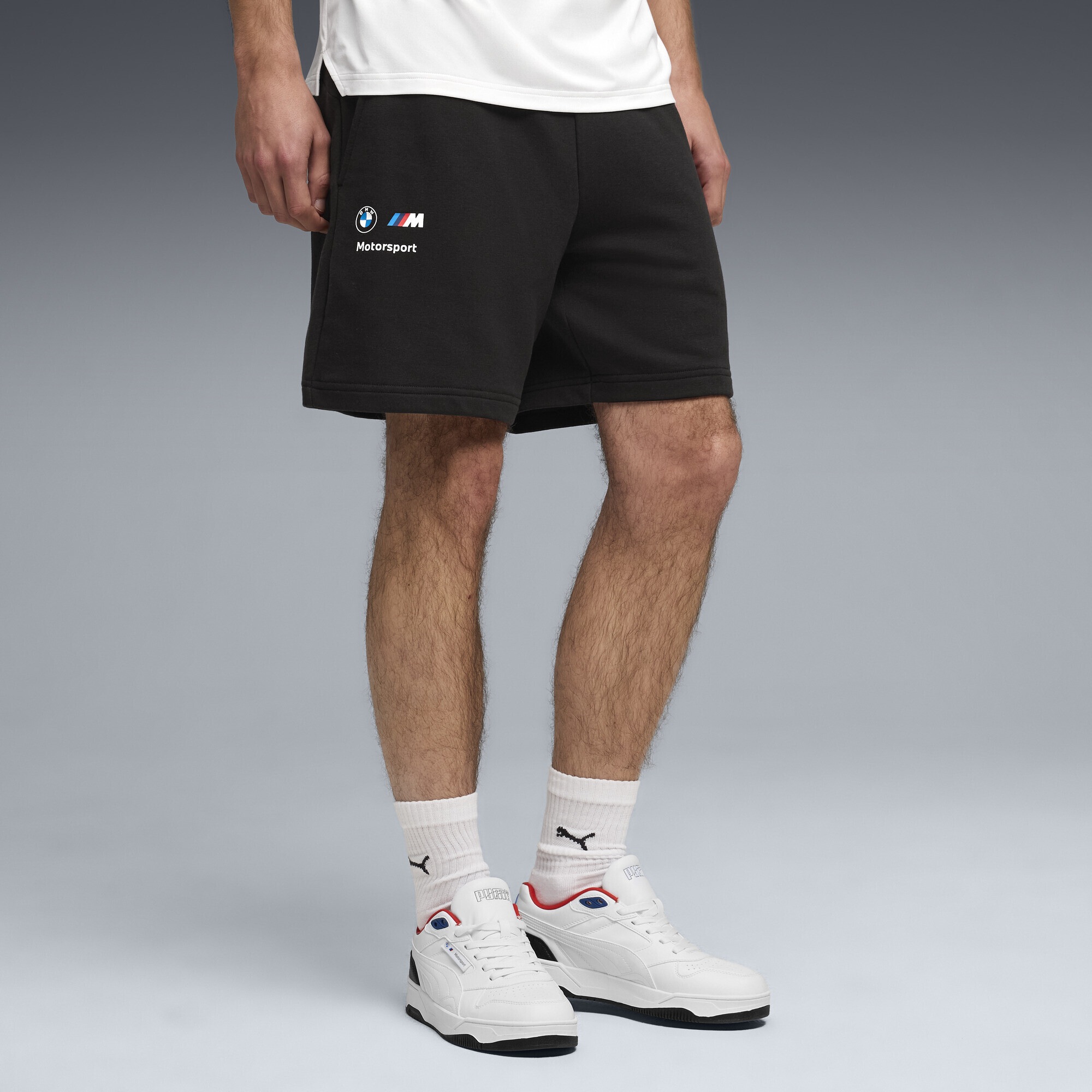 PUMA Sporthose »BMW M MOTORSPORT Essentials Shorts Herren«