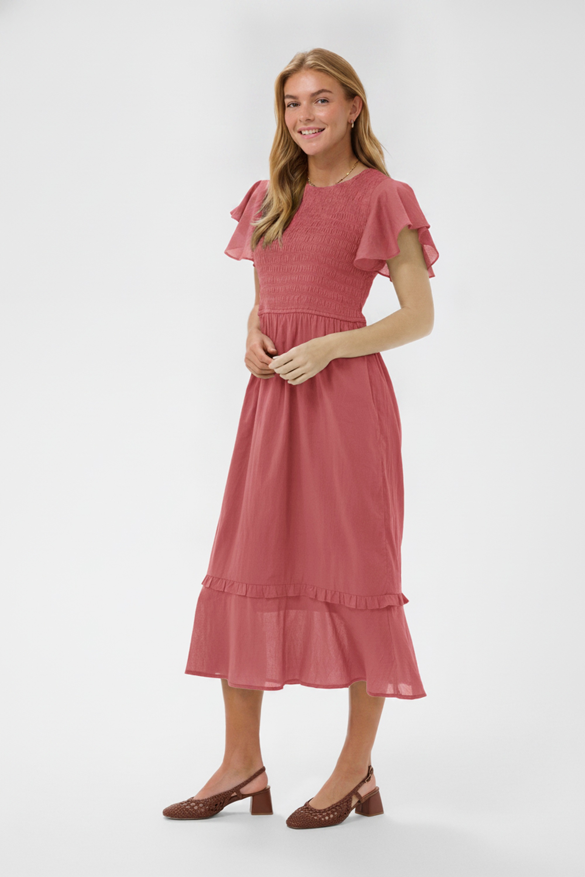 Saint Tropez Midikleid »Damen Kleid PicandraSZ«