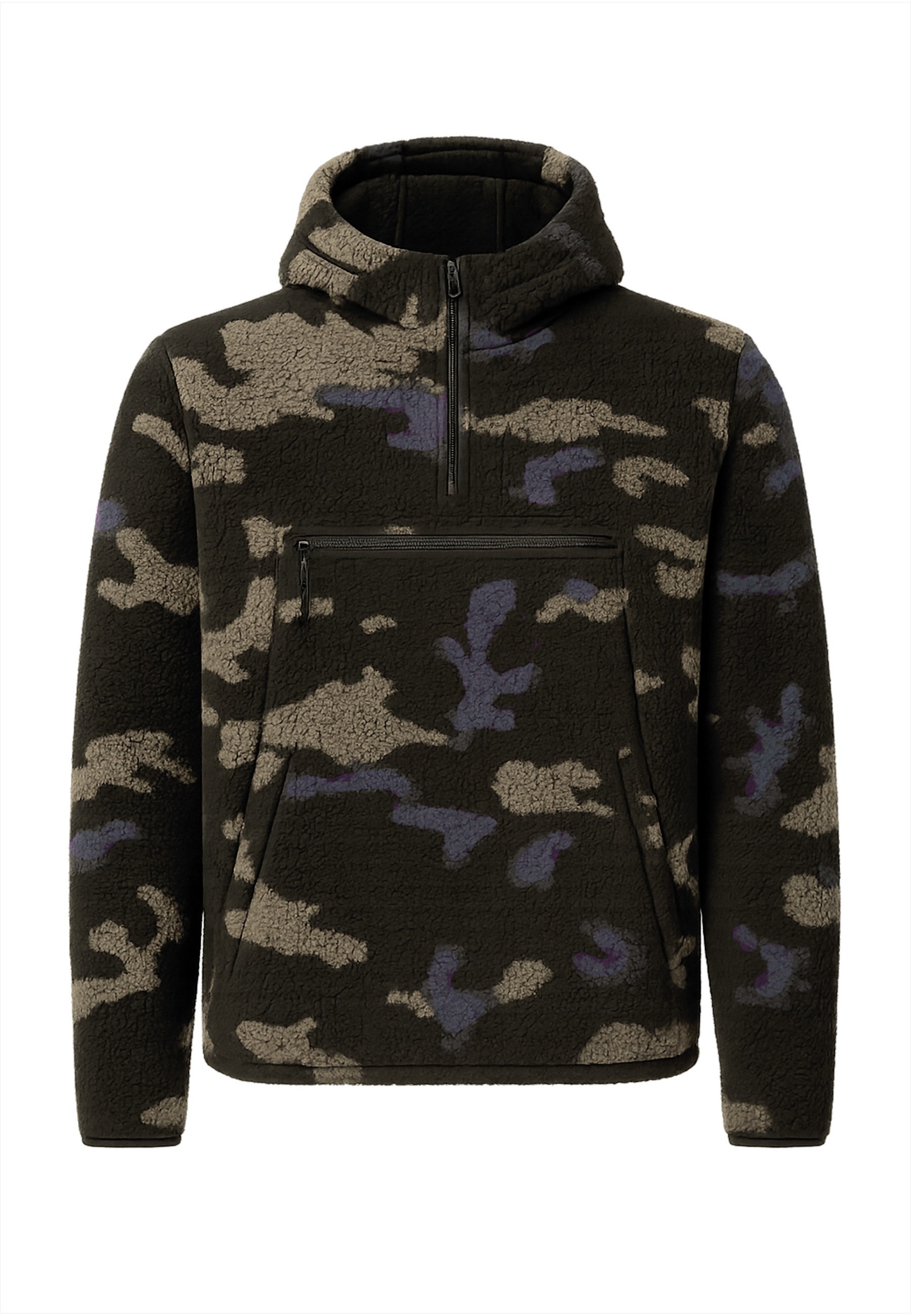 Brandit Strickfleece-Pullover "Brandit Herren Teddyfleece Worker Pullover" 1