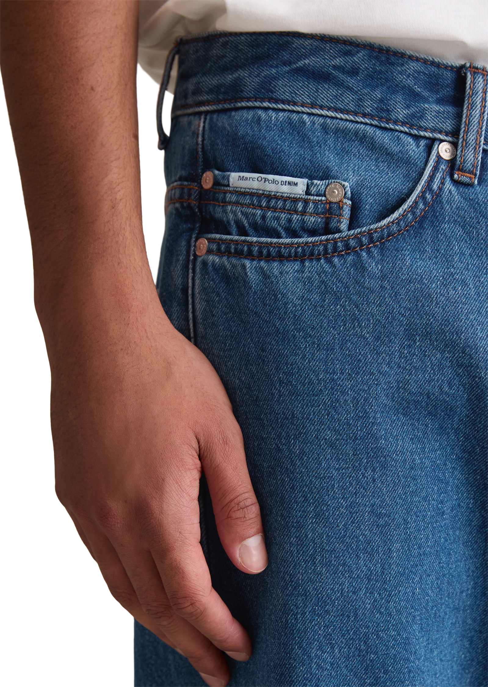 Thumbnail - Marc OPolo DENIM Straight-Jeans gerade Form, cleane Optik
