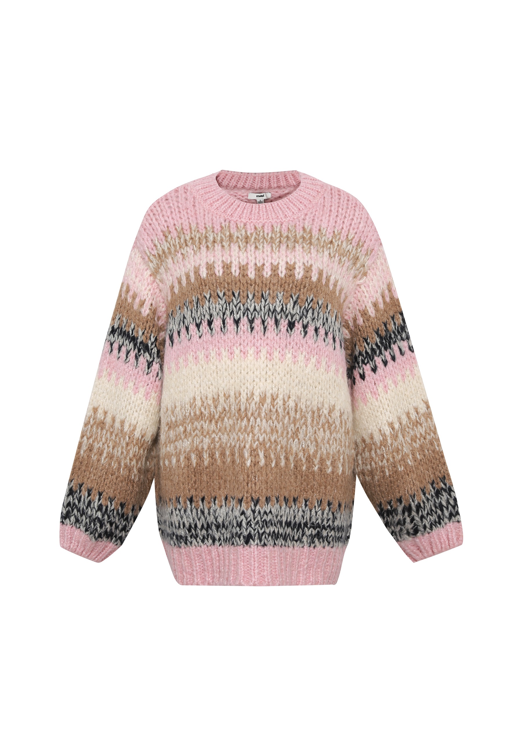 Mavi Strickpullover »JAQUARD SWEATER«, Jacquard Pullover