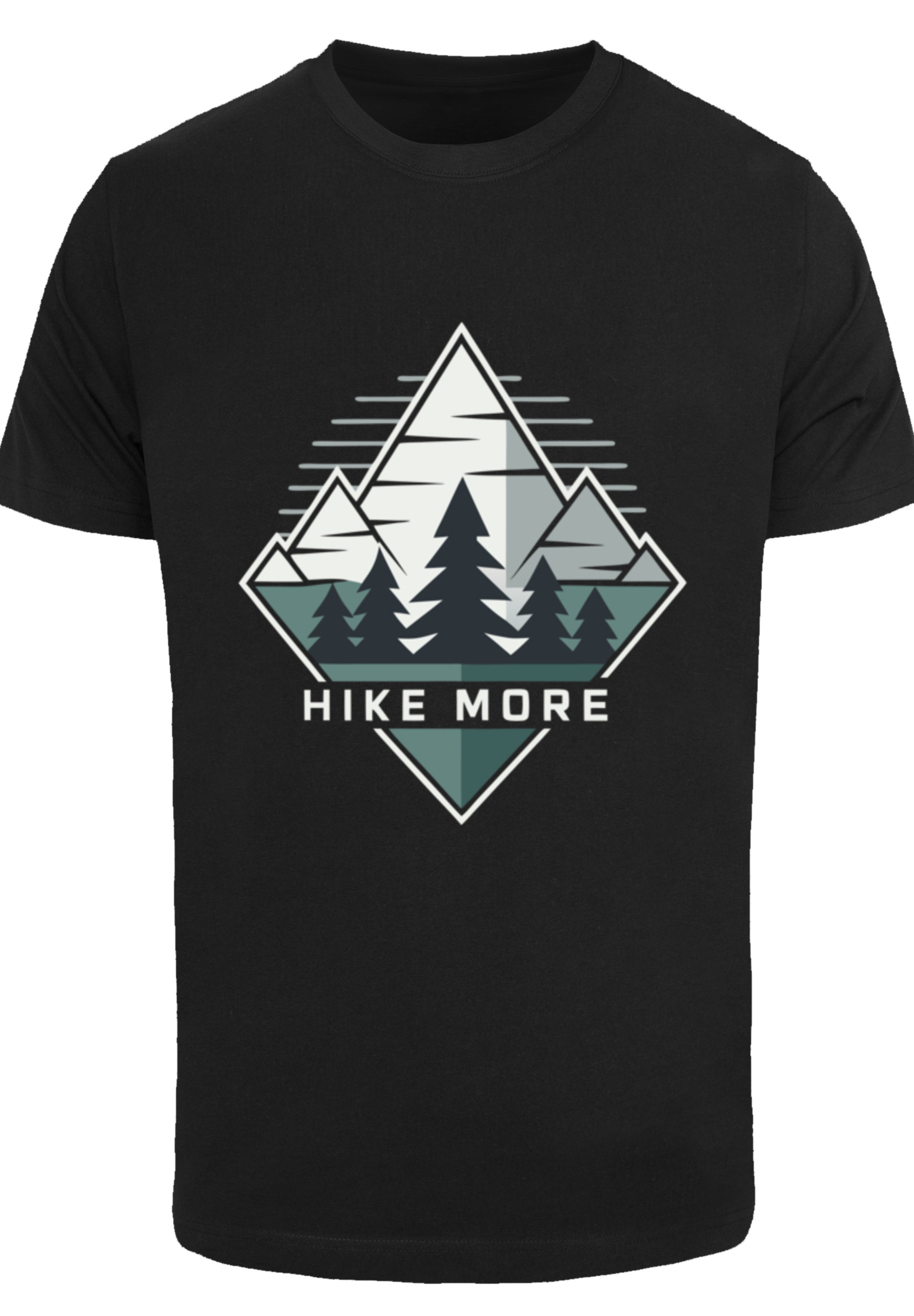 F4NT4STIC T-Shirt »Hike More Mountains« Premium Qualität