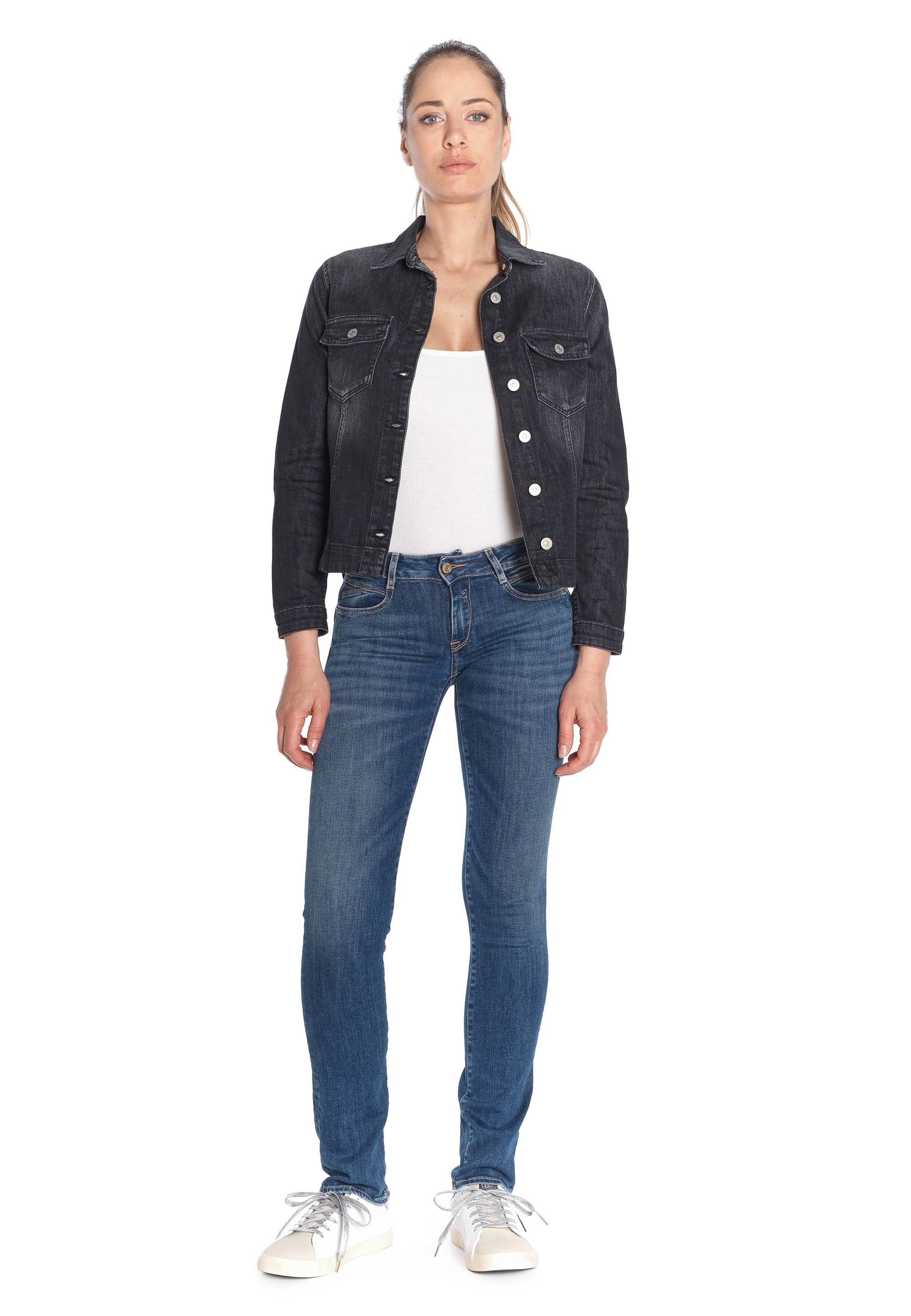 Le Temps Des Cerises Straight-Jeans, in modernem Design