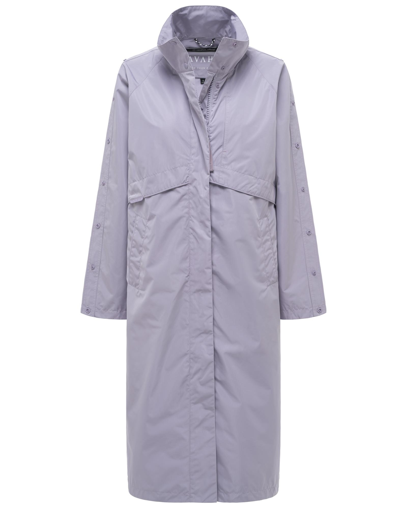 Navahoo Langmantel "Zenblüte 14" Modischer oversized Damen Parka mit krempelbaren Ärmeln