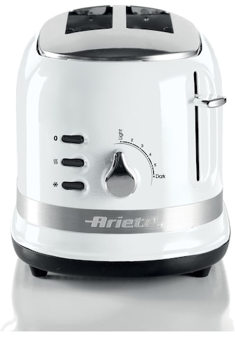 Ariete Toaster »149WH moderna weiß« 2 kurze S...