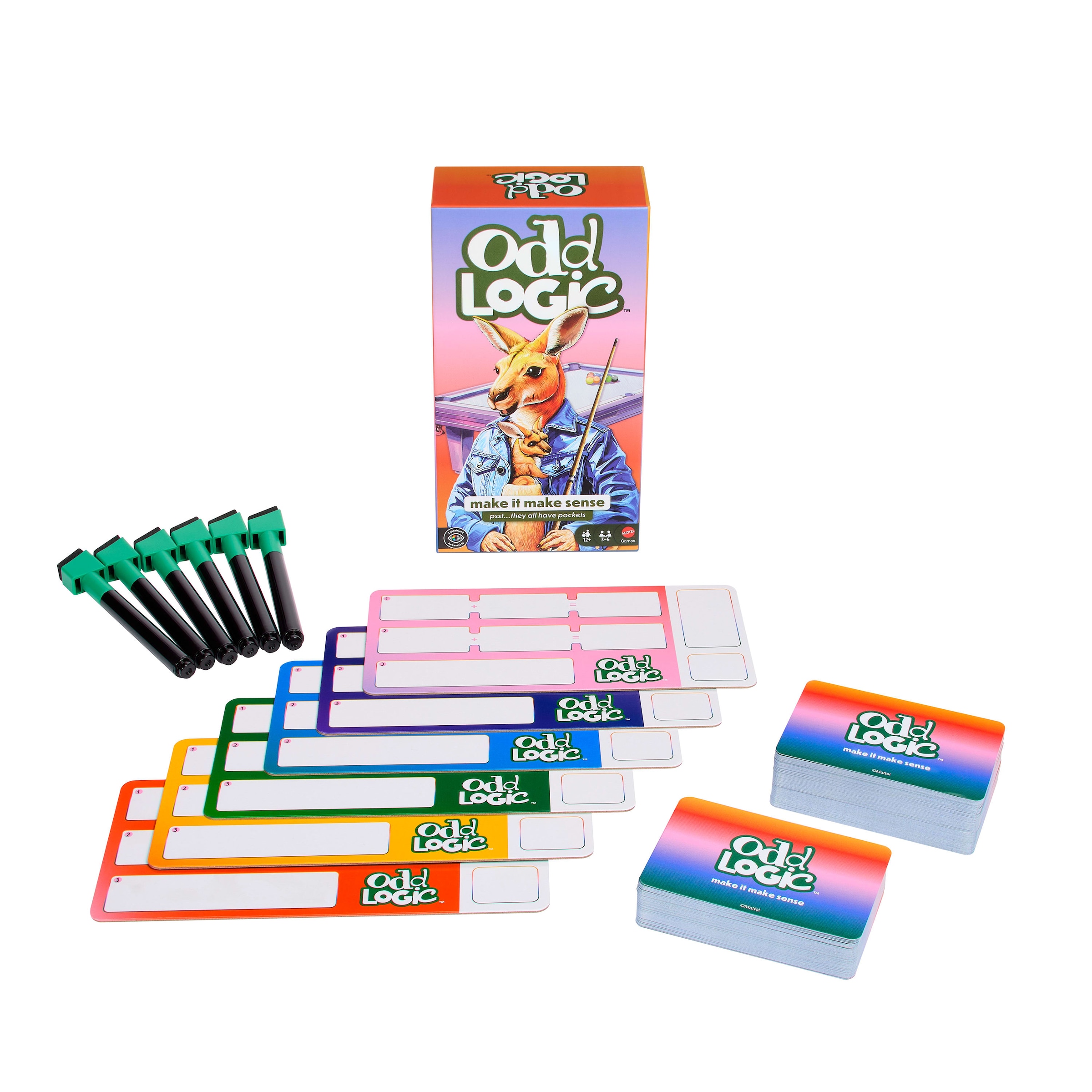 Mattel games Spiel »Odd Logic«