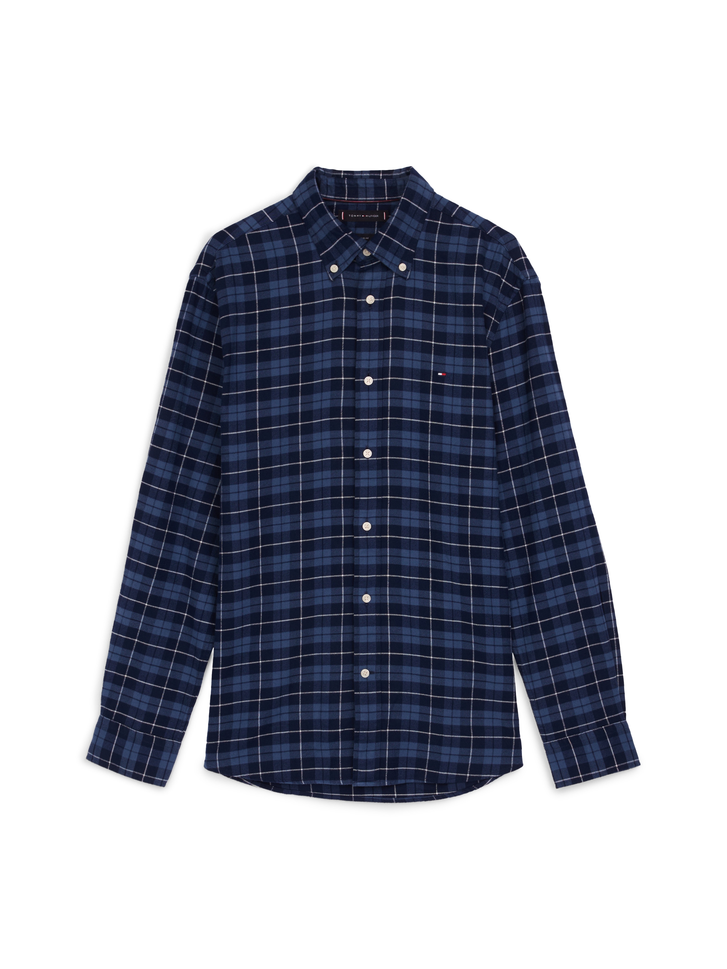 Tommy Hilfiger Langarmhemd »BRUSHED EASY CHECK RF SHIRT«, mehrfarbig kariert