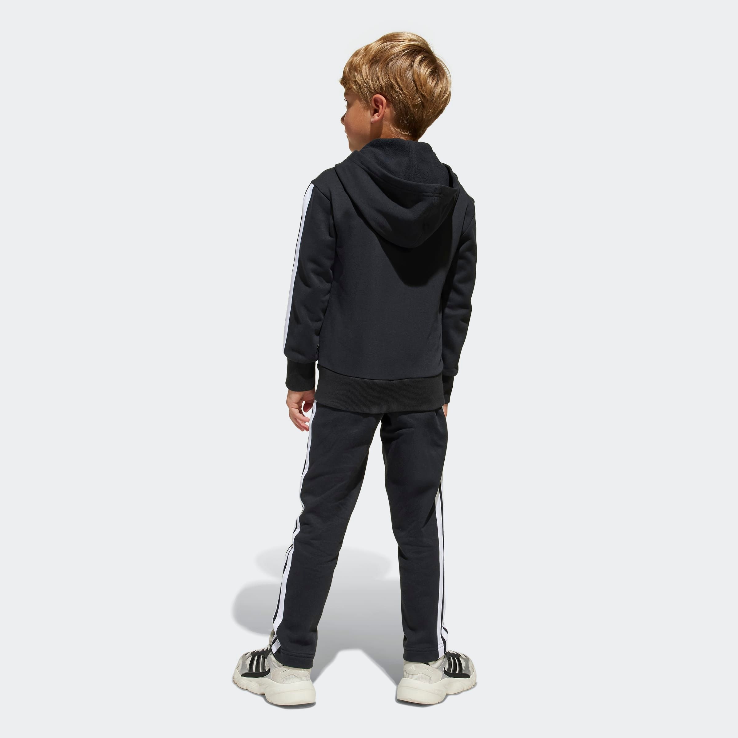 adidas Sportswear Trainingsanzug »LK 3S TIB FL TS«, (2 tlg.)