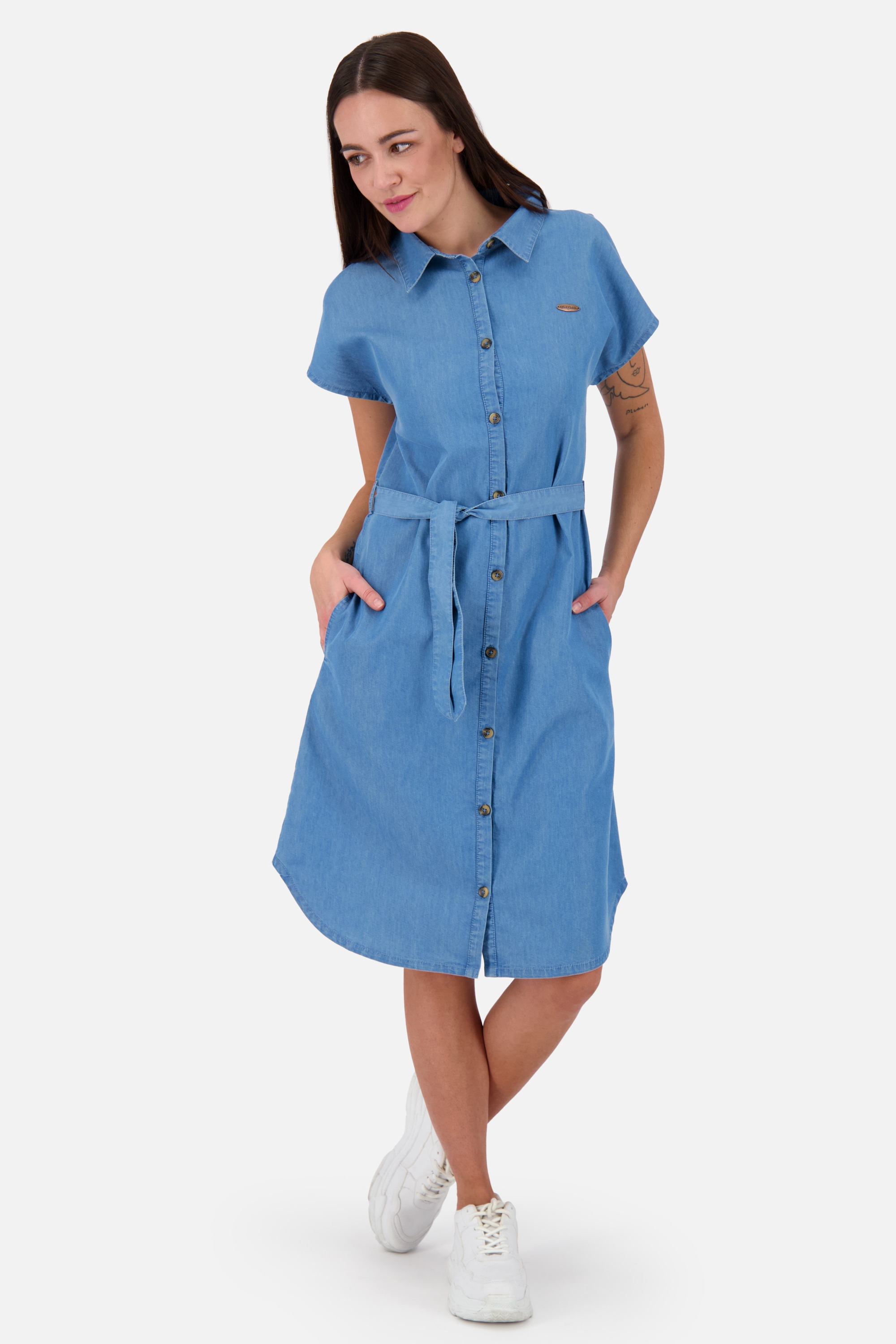 Alife & Kickin Jeanskleid »MaeveAK DNM A Shirt Dress Damen Jeanskleid,  Kleid« kaufen | BAUR