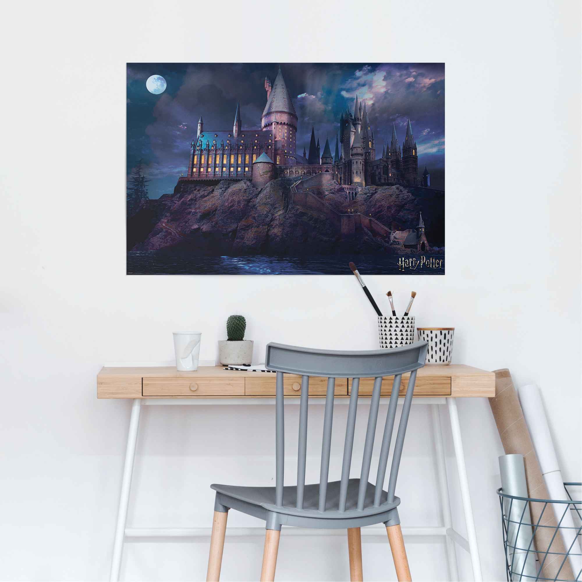Reinders Poster "Harry Potter Hogwarts" 1 Stk. tlg. günstig online kaufen