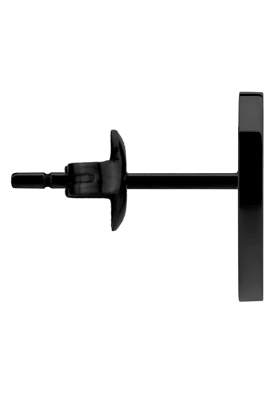 Paar Ohrstecker LIEBESKIND BERLIN "Herz", schwarz, Ohrringe, Damen, Edelstahl 2