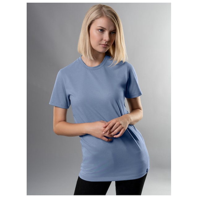 Baumwolle« DELUXE Trigema online bestellen Slim T-Shirt BAUR T-Shirt aus »TRIGEMA | Fit