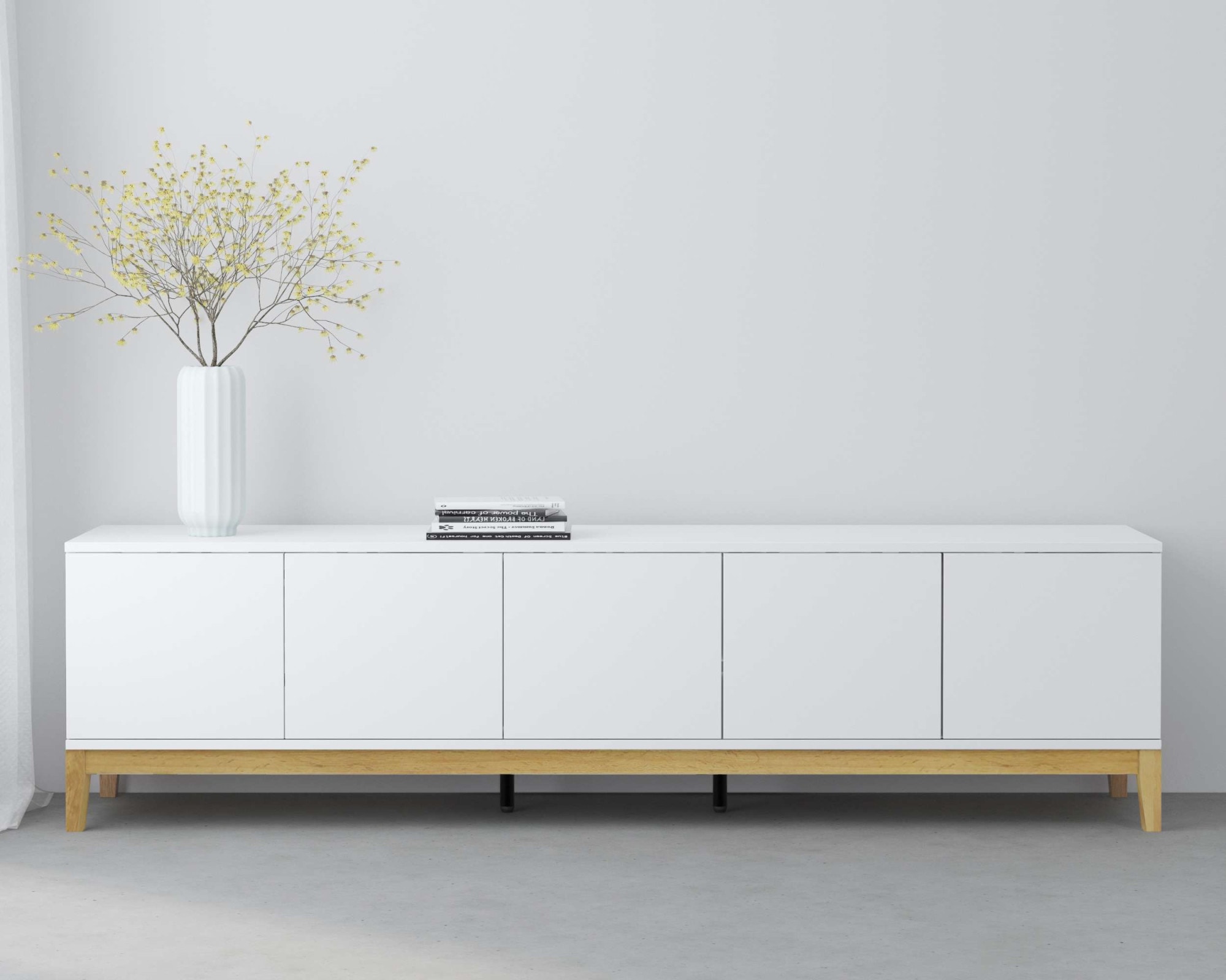 OTTO home Lowboard "Maryd" TV-Kommode mit Kabeldurchführung, Push-to-Open F günstig online kaufen