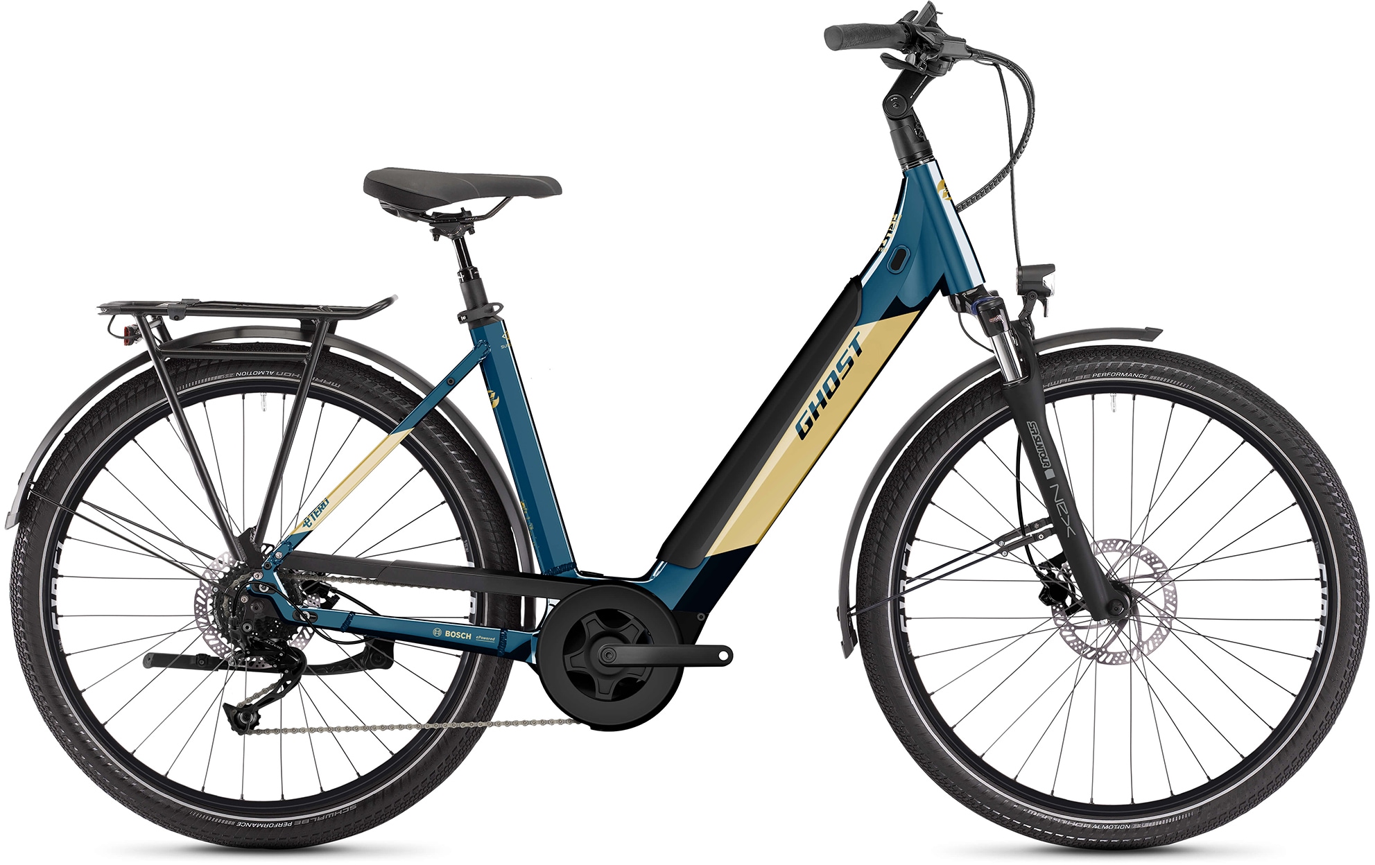 Ghost E-Bike »E-Teru B Essential Low EQ«, 9 Gang, Shimano, Alivio RD-M3100,  Mittelmotor 250 W auf Rechnung online kaufen | BAUR | E-Bikes & Pedelecs