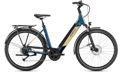 E-Bike »E-Teru B Essential Low EQ«, 9 Gang, Shimano, Alivio RD-M3100, Mittelmotor 250 W