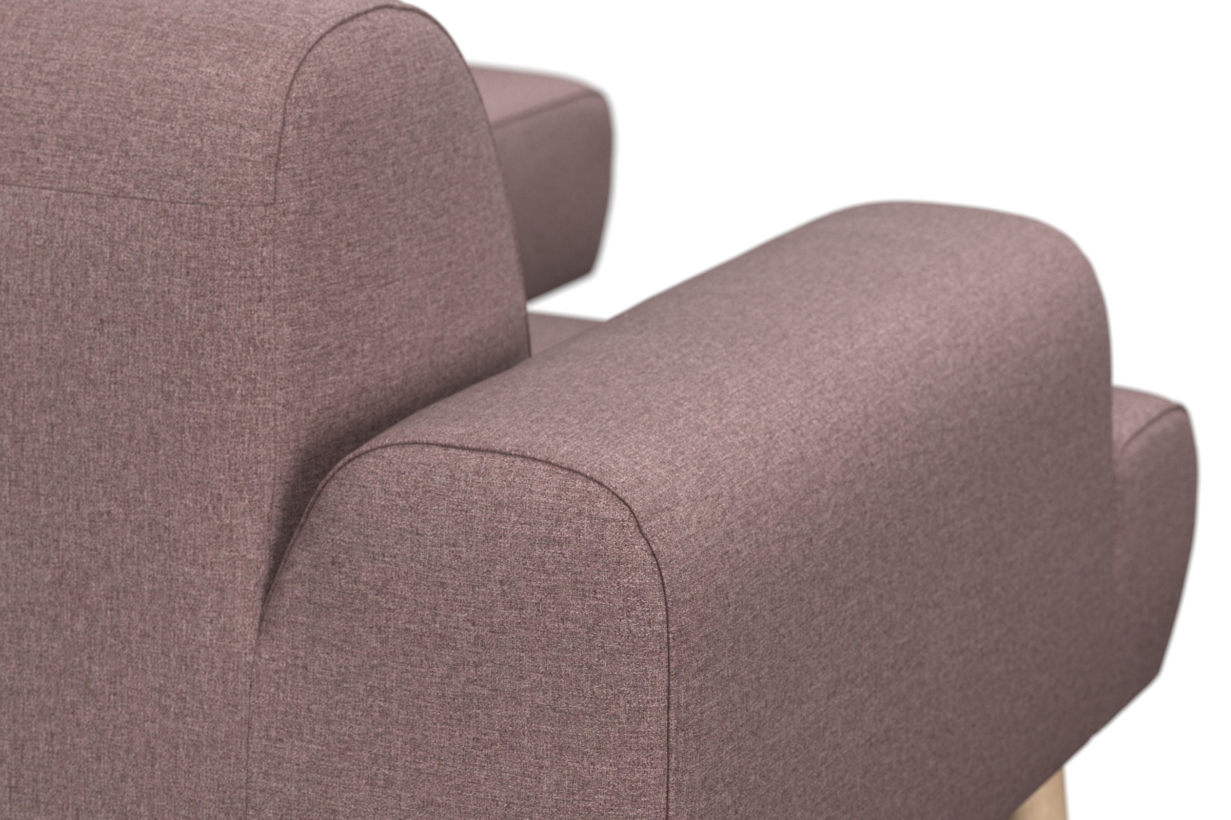 andas Ecksofa »Swift L-Form«, Federkern-Polsterung, B/T/H: 192/83/176 cm