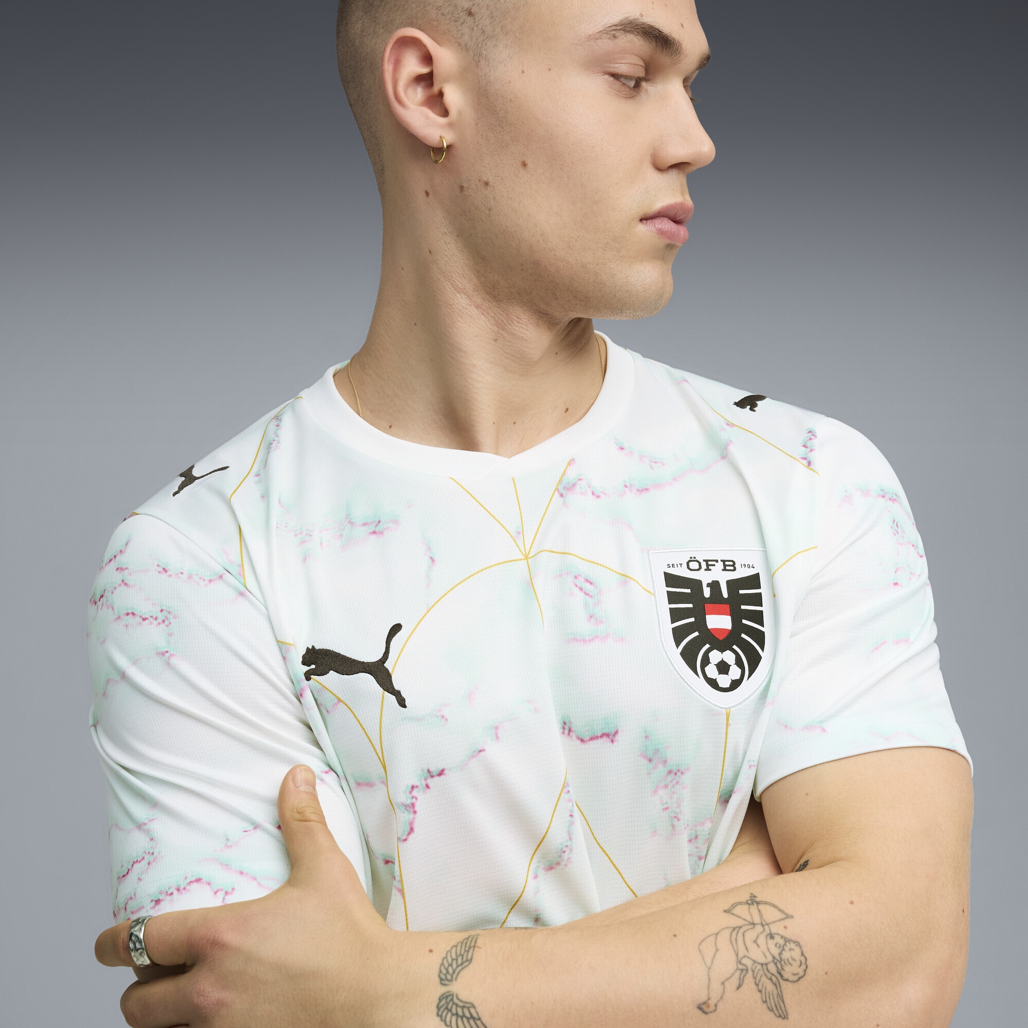 PUMA Trainingsshirt »Österreich 2026 Auswärtstrikot Herren«