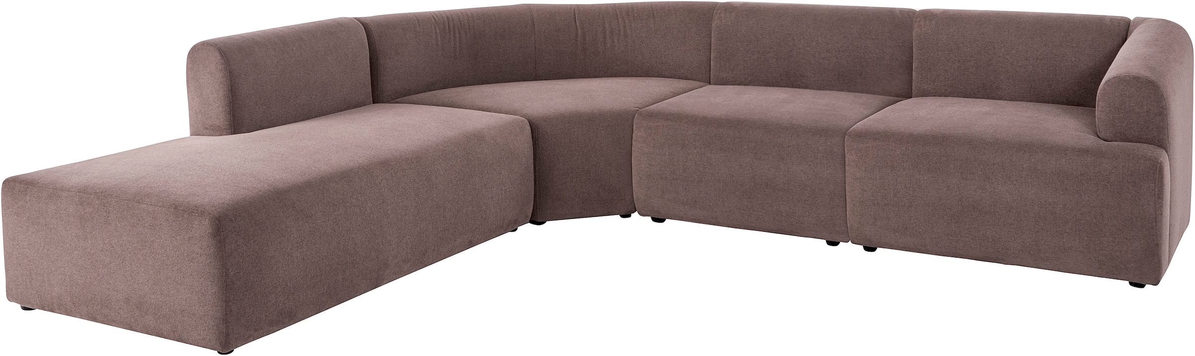LeGer Home by Lena Gercke Ecksofa »LYZA L-Form links/rechts, Modularsofa, Maße B/T/H: 287/267/74 cm«, als Modul oder separat verwendbar, für individuelle Zusammenstellung