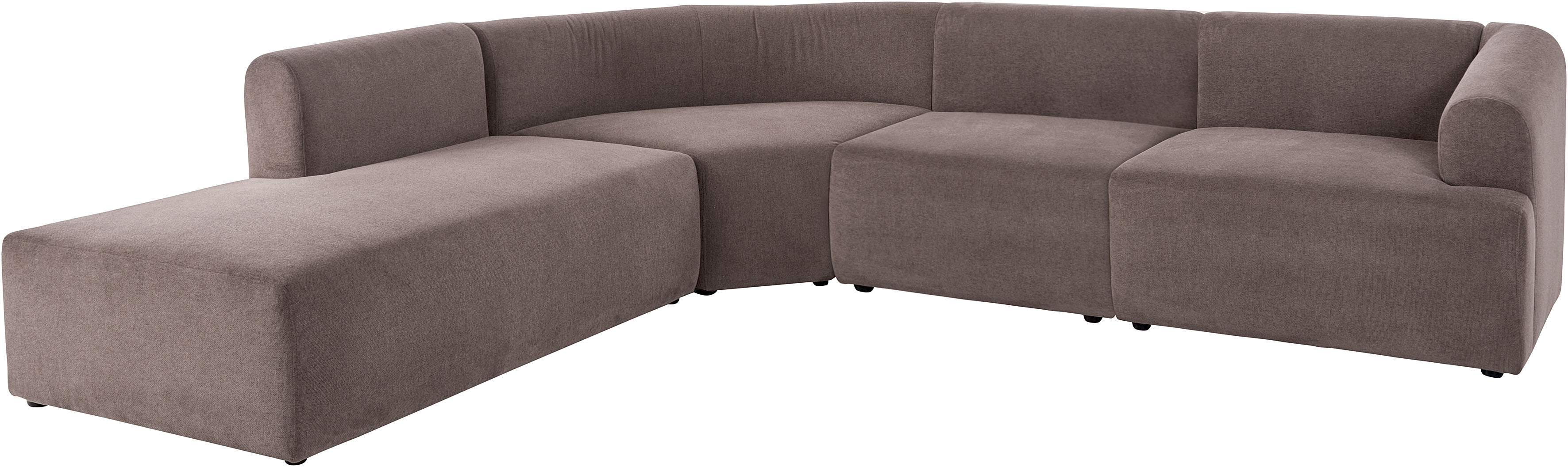 Thumbnail - LeGer Home by Lena Gercke Ecksofa "LYZA L-Form links/rechts, Modularsofa "XL", Maße B/T/H: 287/267/74 cm" aus 4 Modulen,...