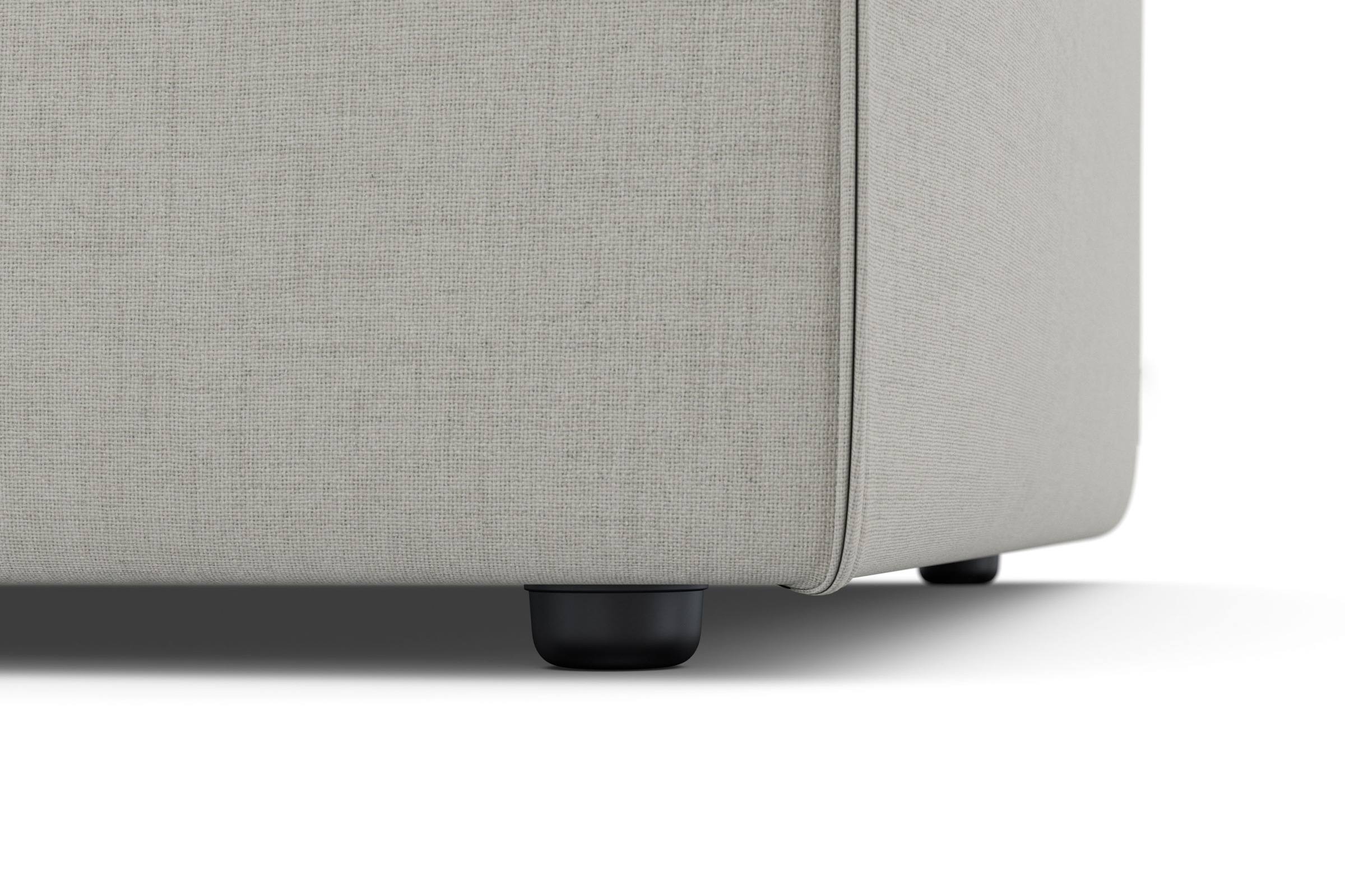 RAUM.ID Sofa-Eckelement »Merid, Sofaelement, Maße B/T/H: 97/97/46 cm«, als Modul oder separat verwendbar, für individuelle Zusammenstellung